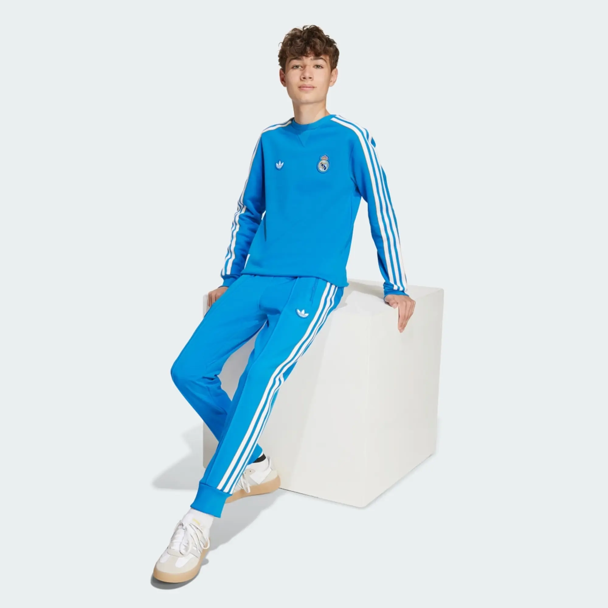 adidas Real Madrid Terrace Icons Sweatshirt Kids