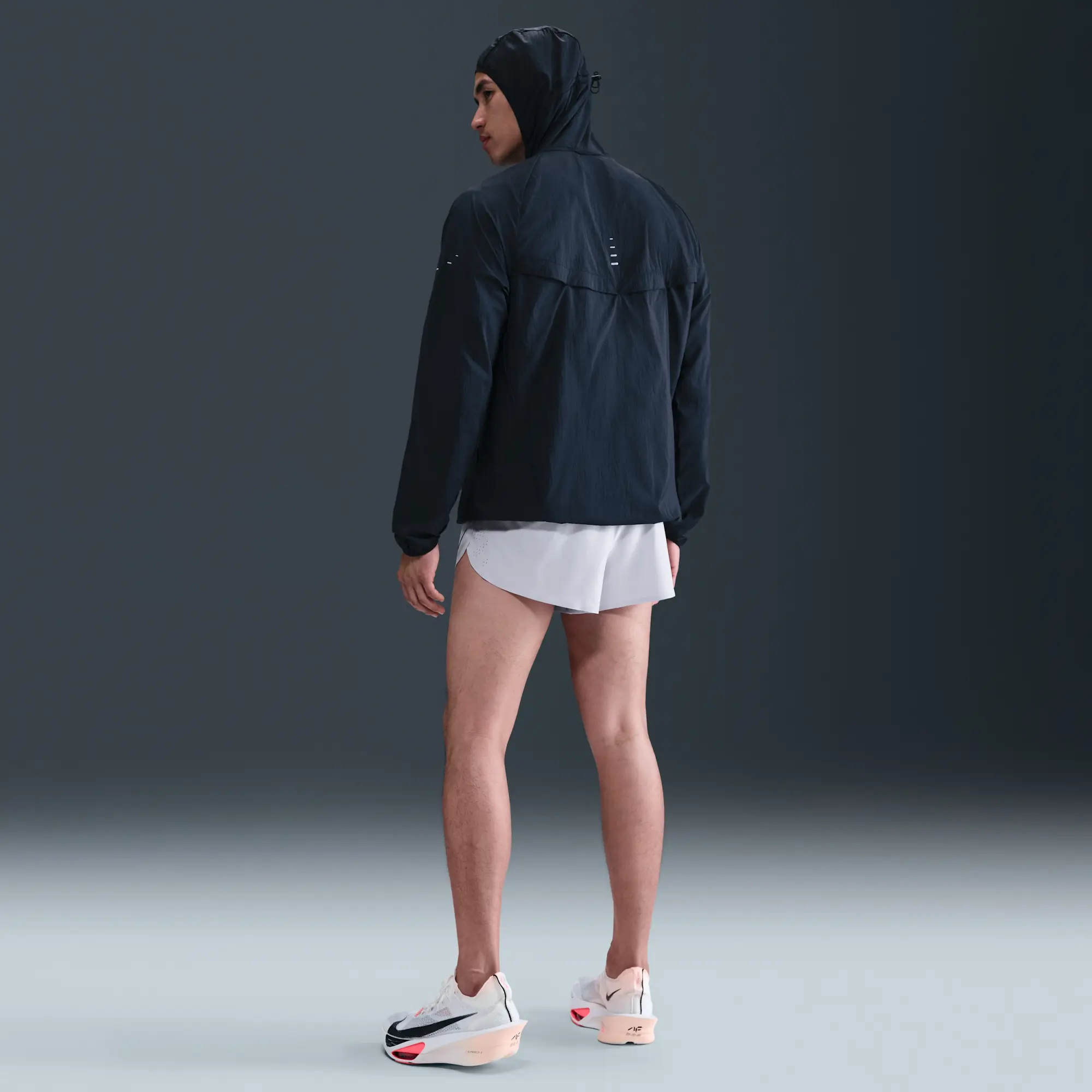 Nike AeroSwift Men's Dri-FIT ADV 5cm (approx.) Brief-Lined Running Shorts - Grey - Polyester/Elastane