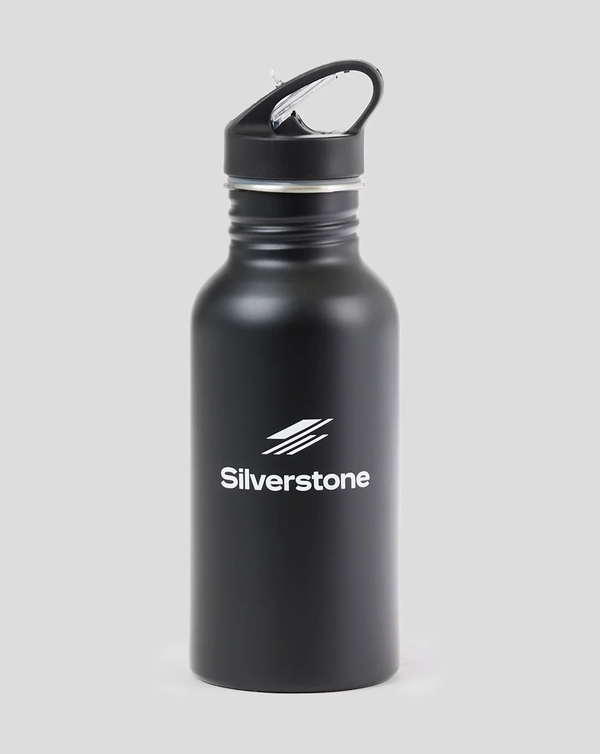 Castore Black Silverstone Stainless St-shirtl Drinks Bottle