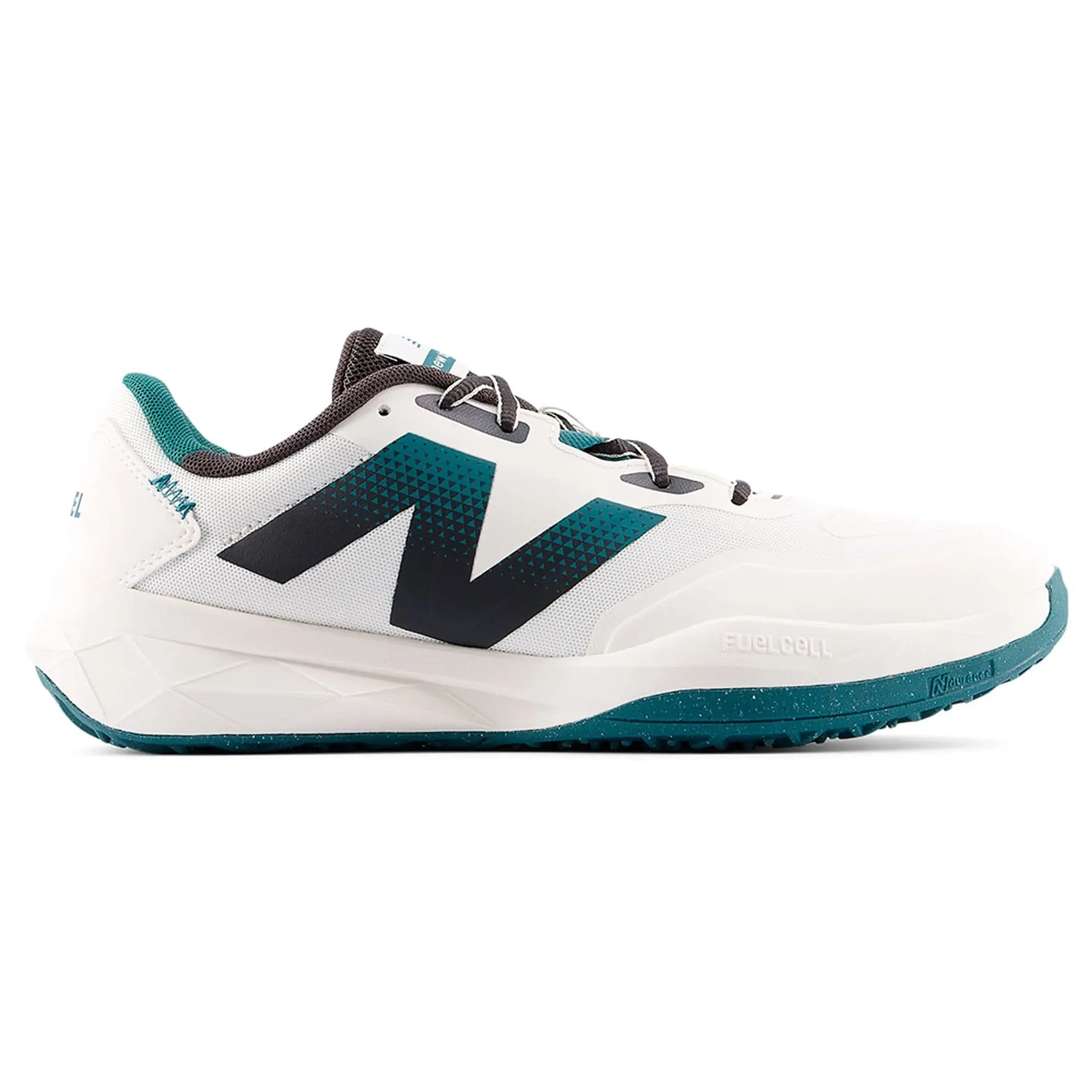 New Balance Men's 796v4 Padel in White/Green/Black Synthetic