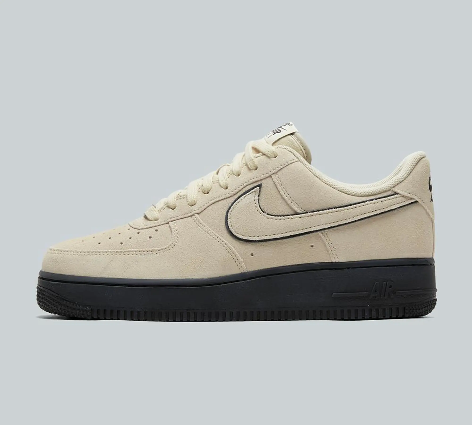 Nike Air Force 1 Low Suede - Green - Mens