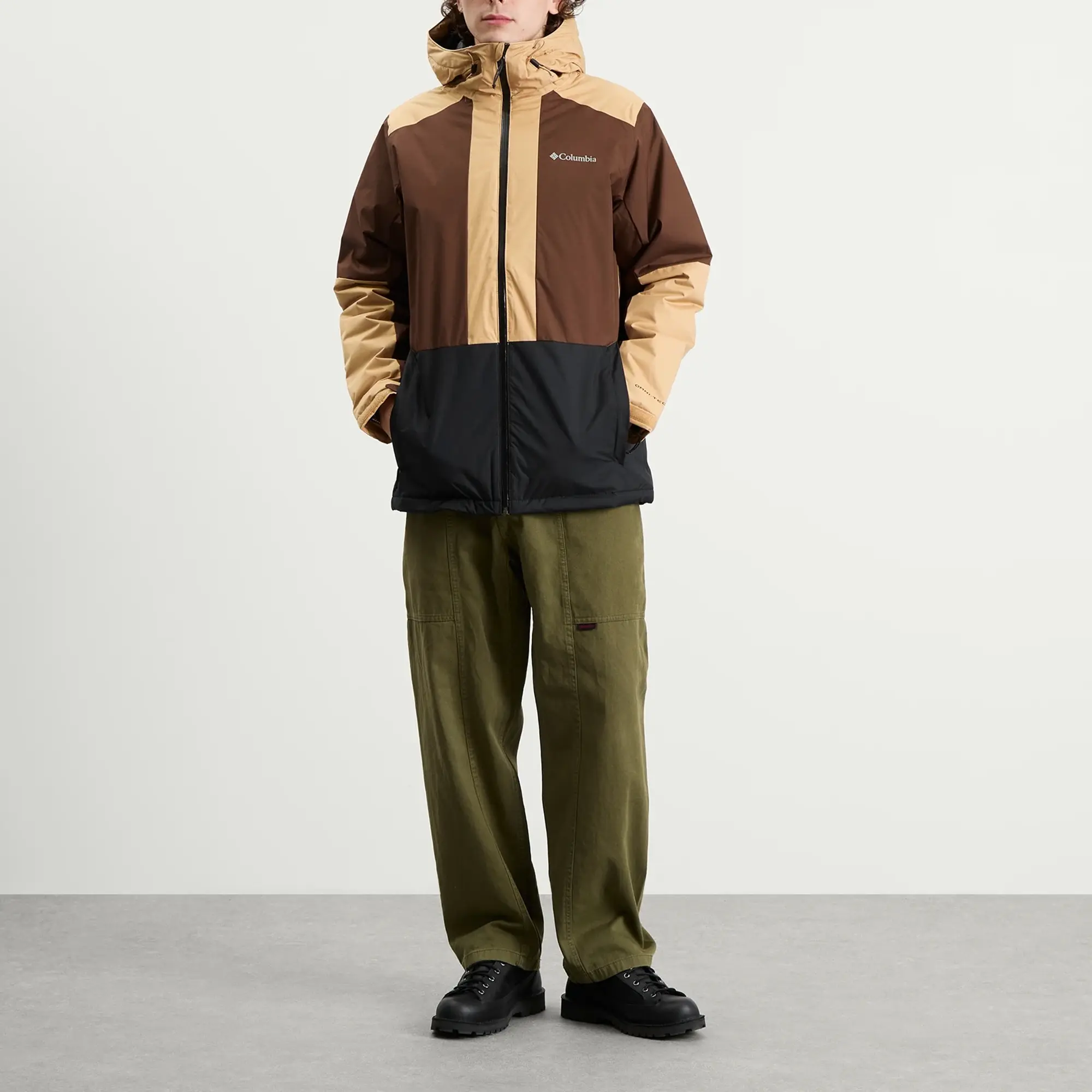 Columbia Men's Point Park™ II Insulated Jacket Black/Tobacco/Canoe