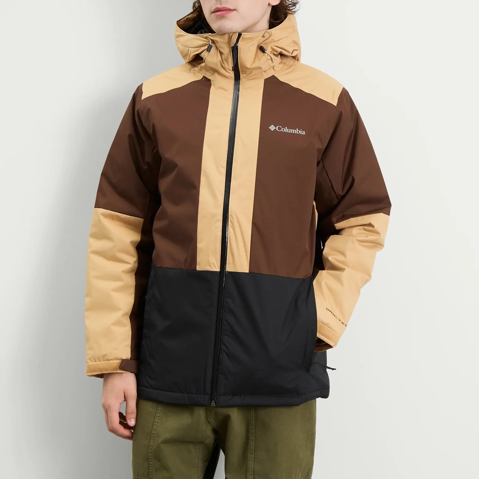 Columbia Men's Point Park™ II Insulated Jacket Black/Tobacco/Canoe