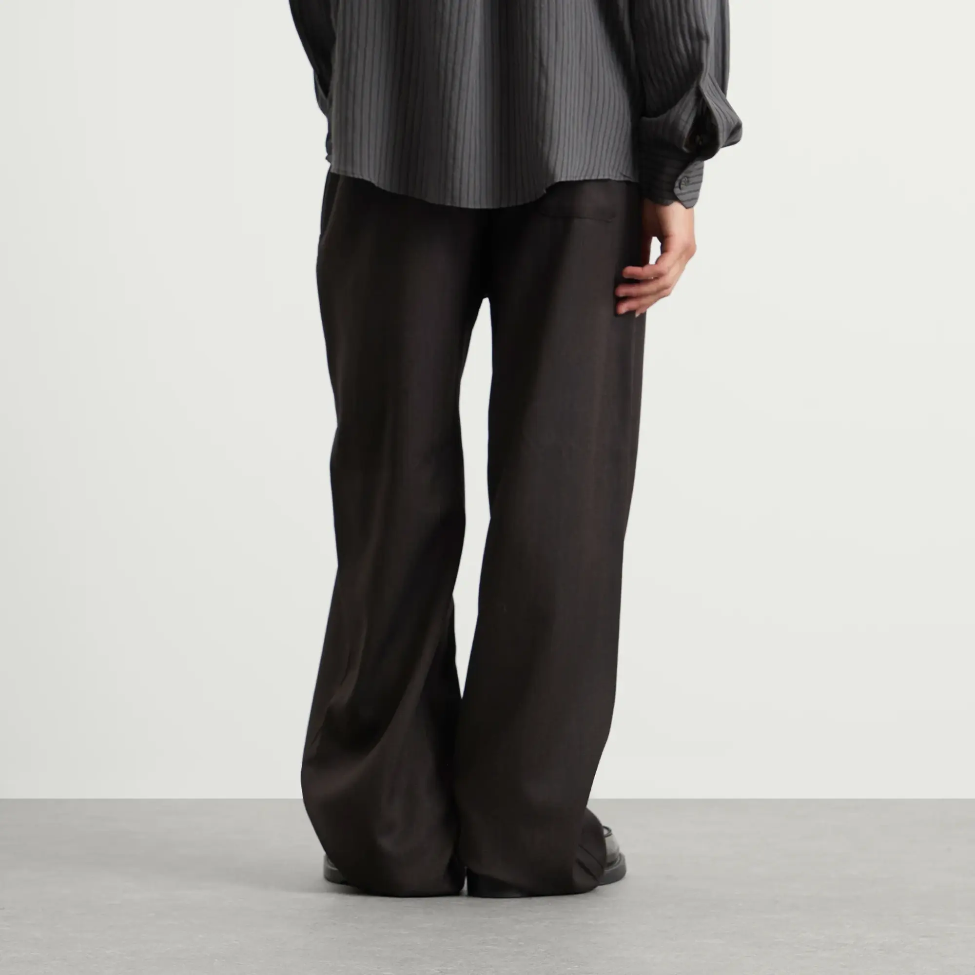 Our Legacy Men's Leisure Wool Trouser Havana Brown Chain Wool