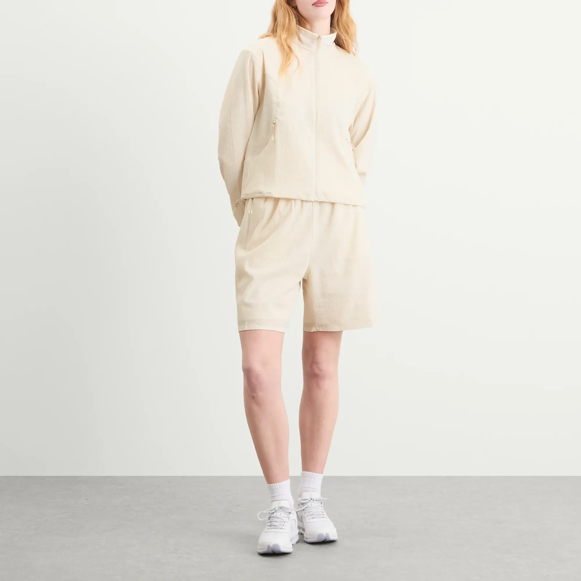 ON Women's x Zendaya Track Jacket Cream