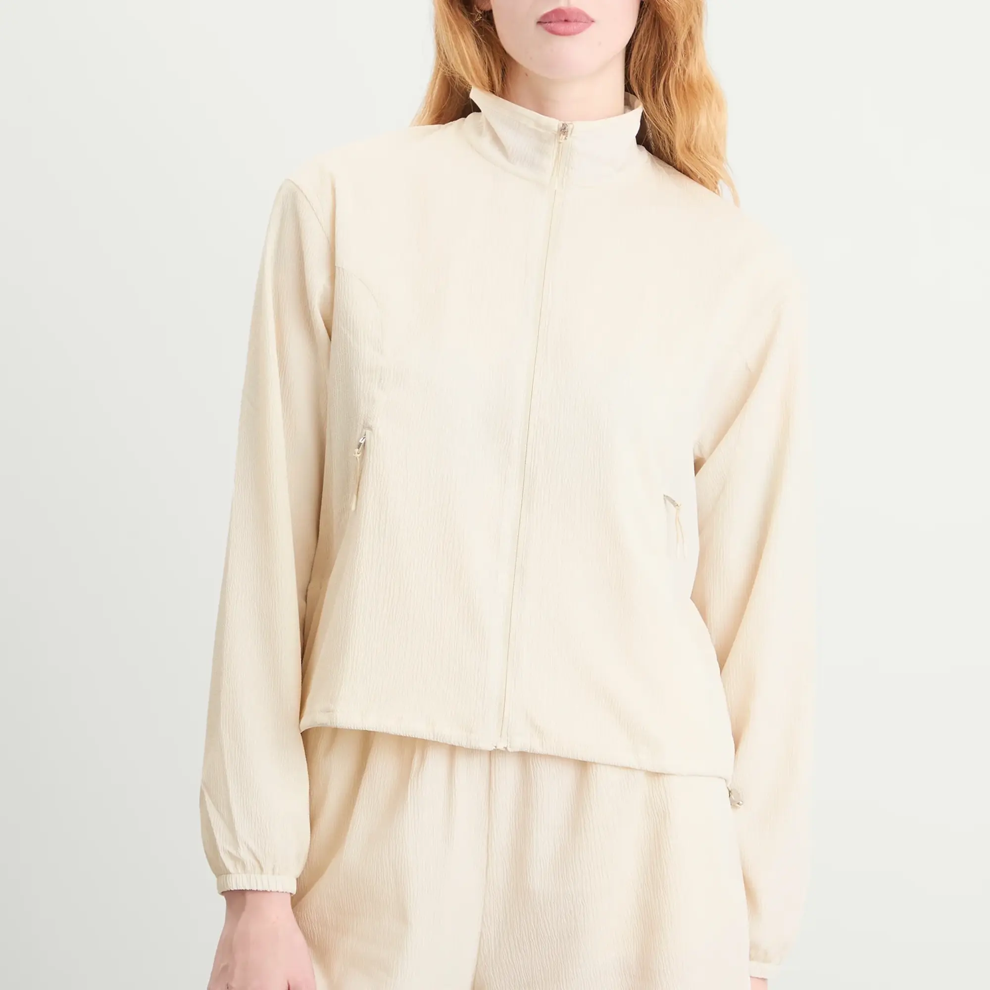 ON Women's x Zendaya Track Jacket Cream