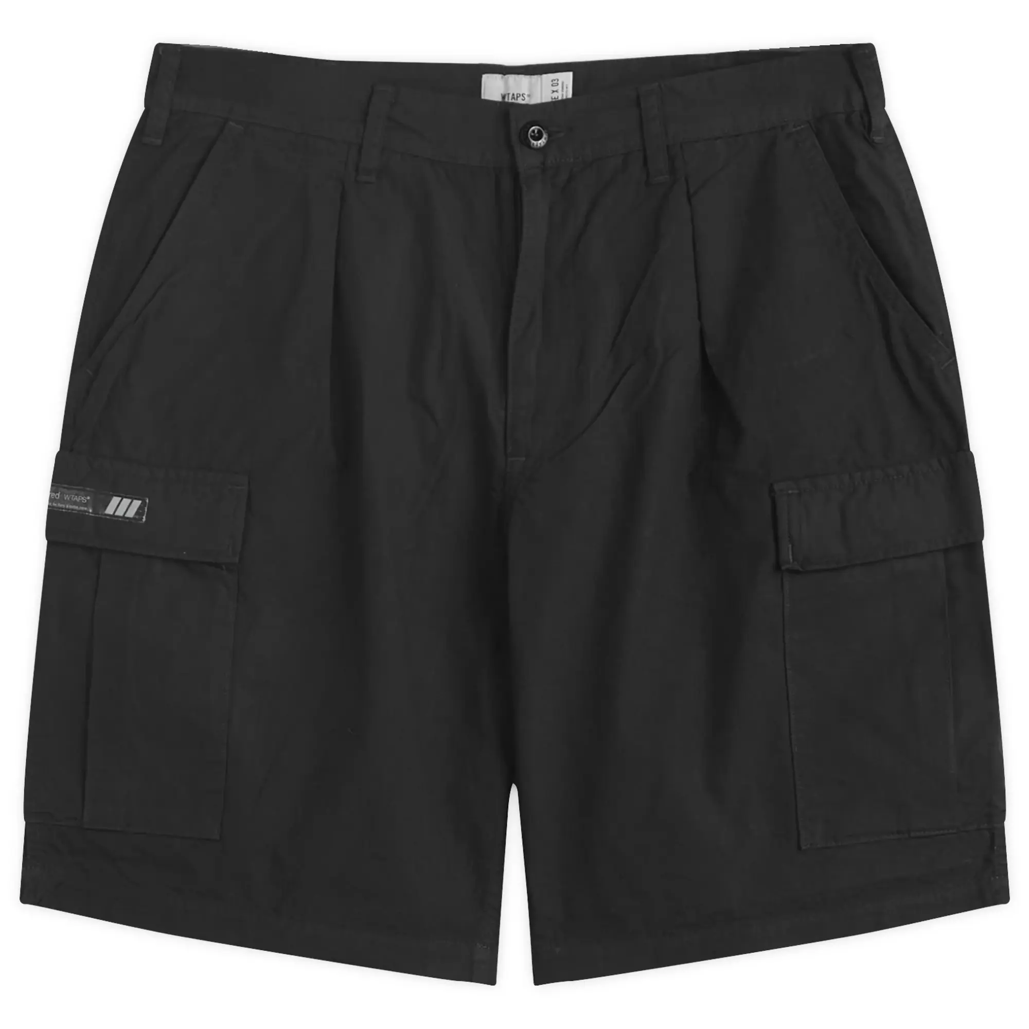 WTAPS Men's Ripstop Cargo Shorts Black