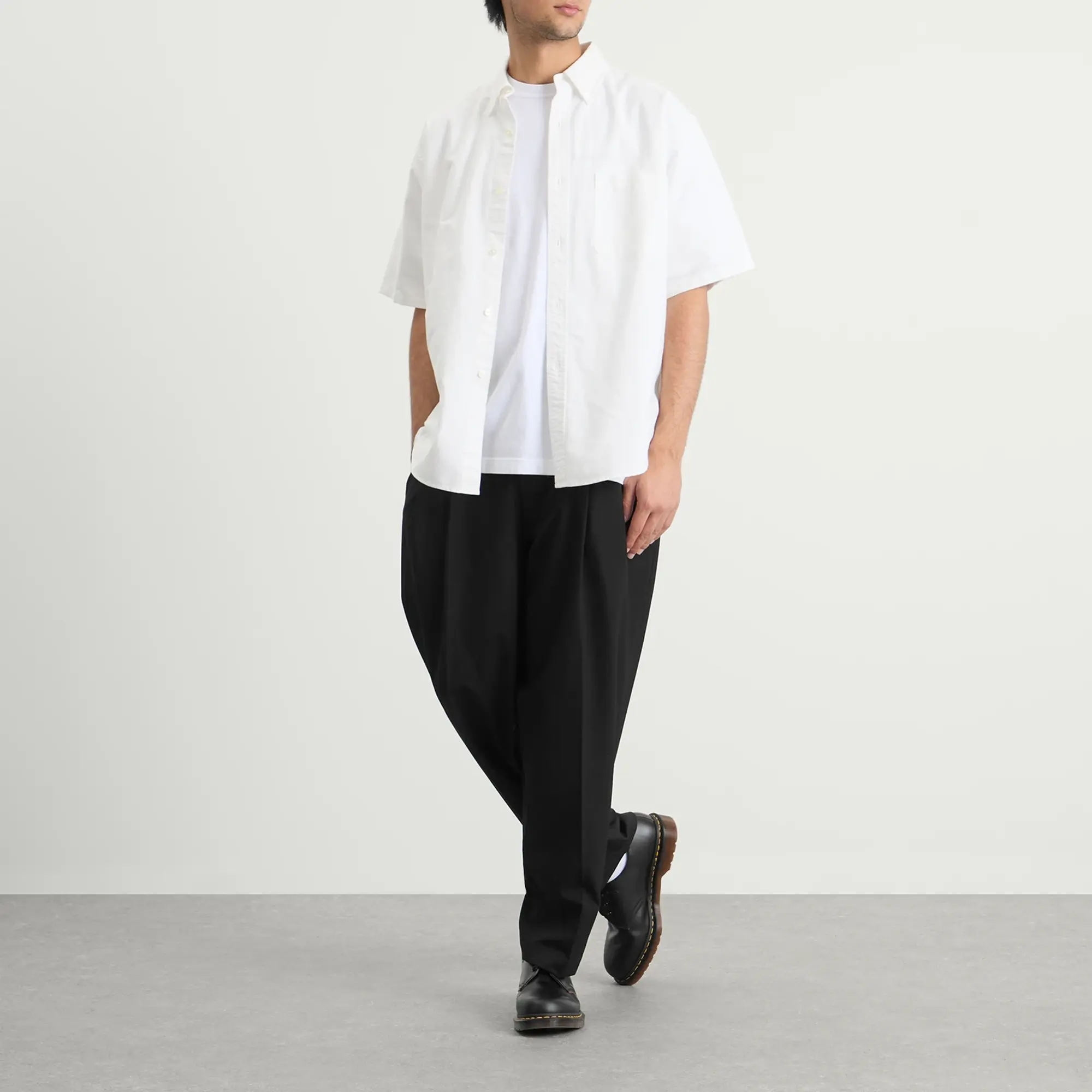 Neighborhood Men's Two Tuck Pants Black
