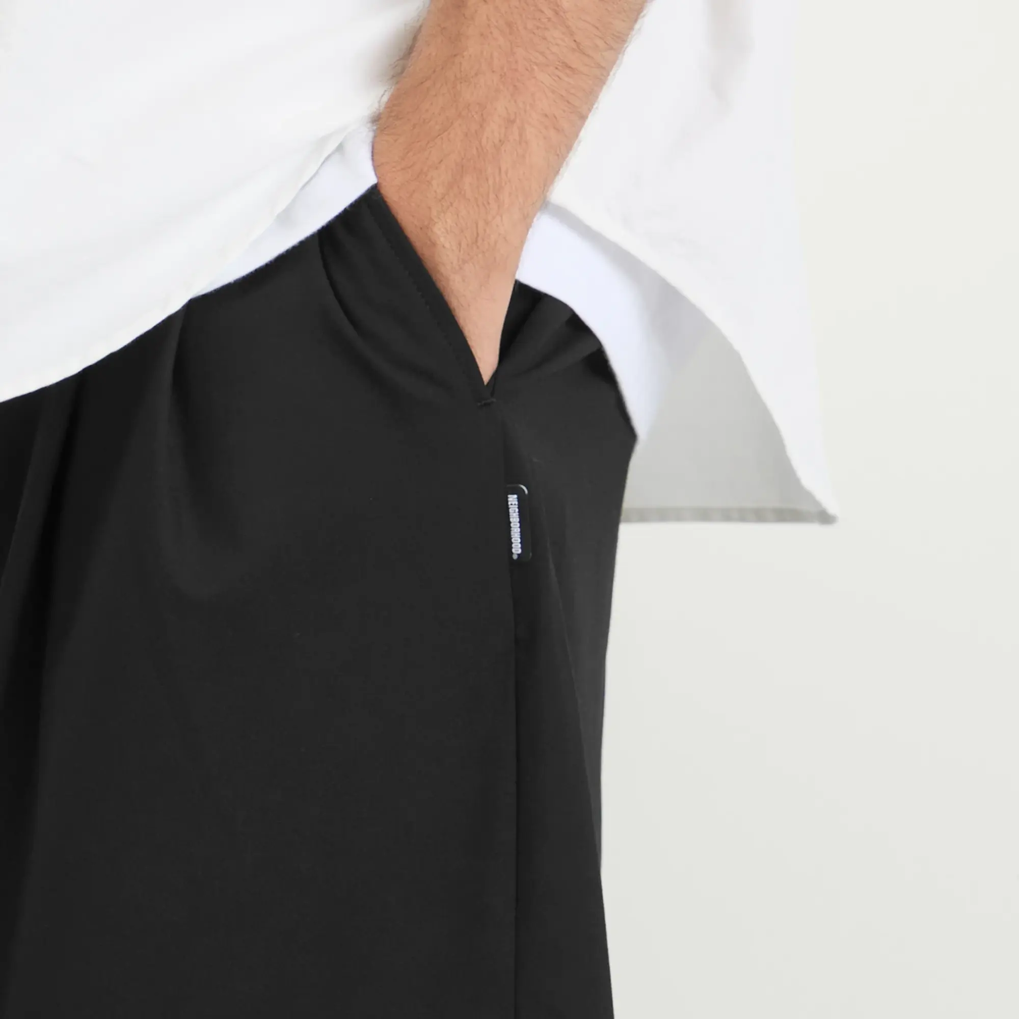 Neighborhood Men's Two Tuck Pants Black