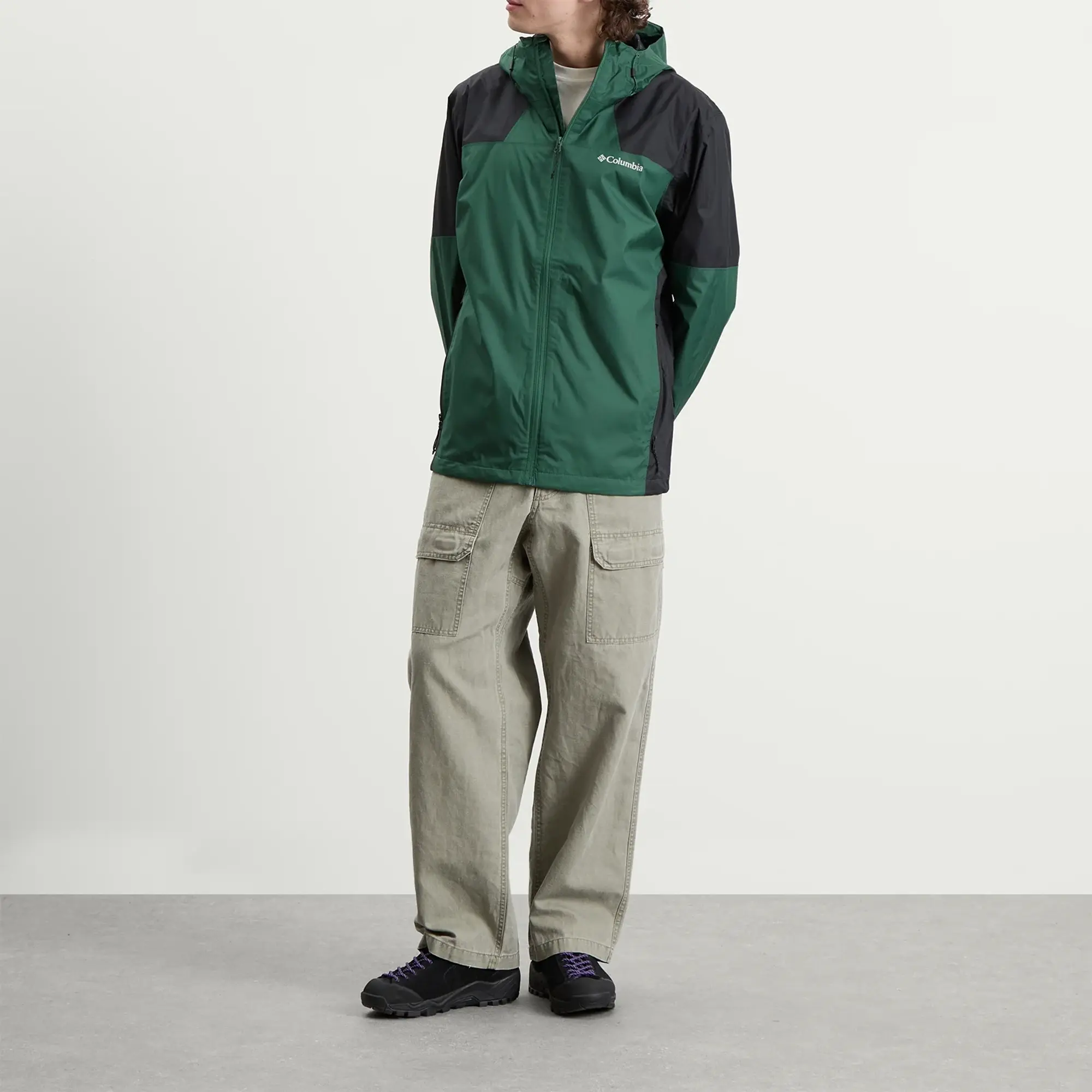 Columbia Men's Inner Limits™ III Jacket Rain Forest/Black