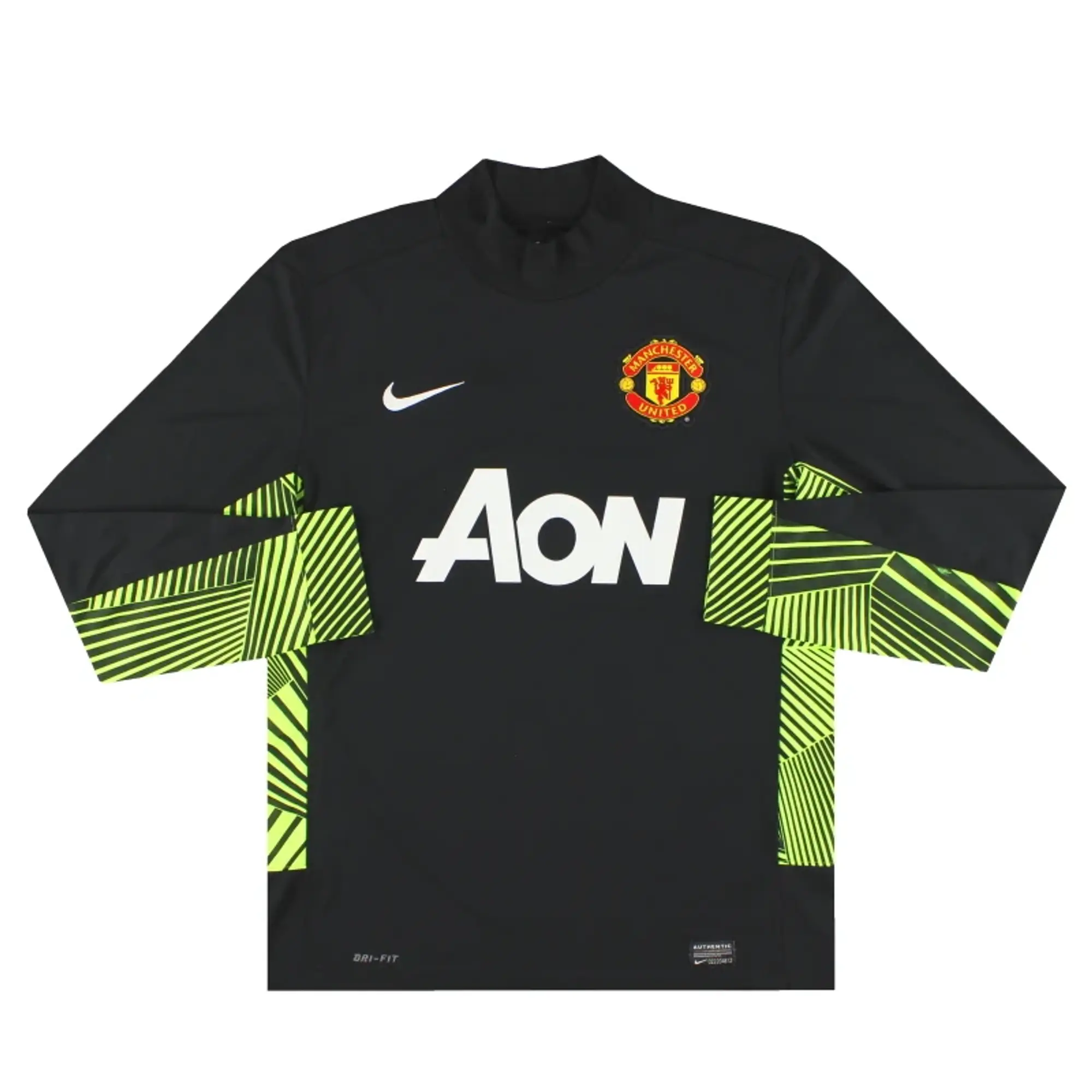 2011-12 Manchester United Nike Goalkeeper Shirt M - Manchester United / Excellent 