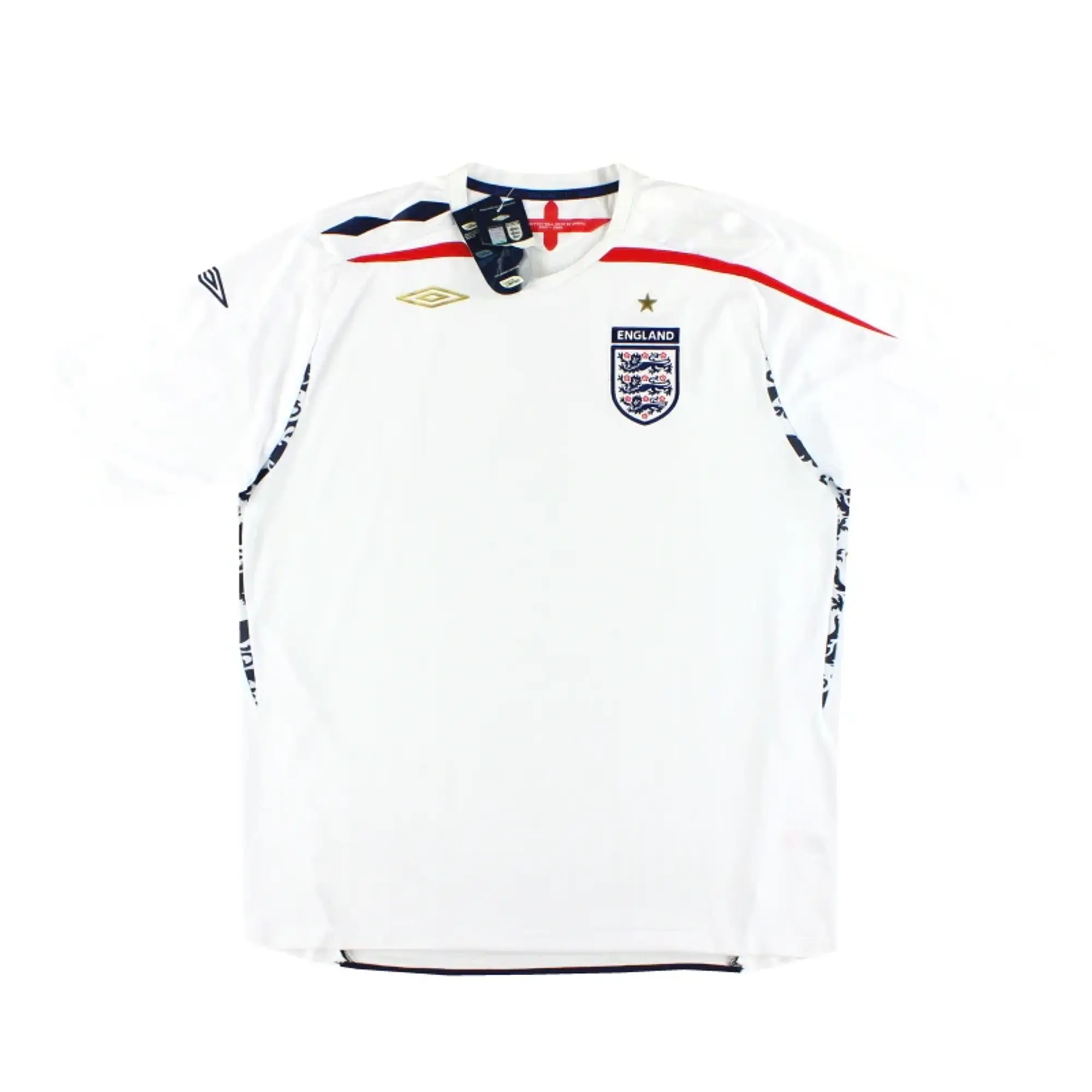 2007-09 England Umbro Home Shirt *w/tags* XXL - England / w/tags 