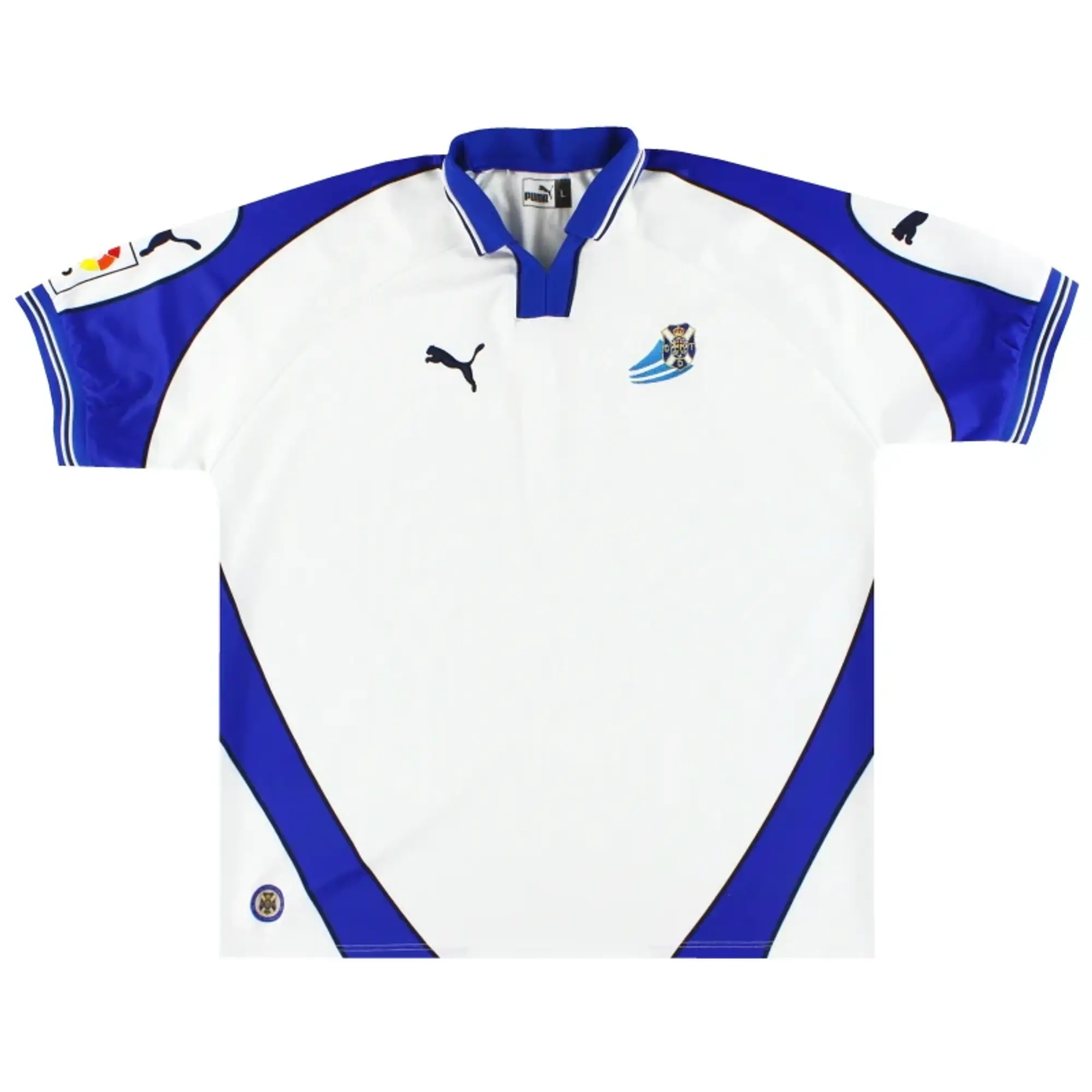 2000-01 Tenerife Puma Home Shirt M - Other Spanish Clubs / Excellent 