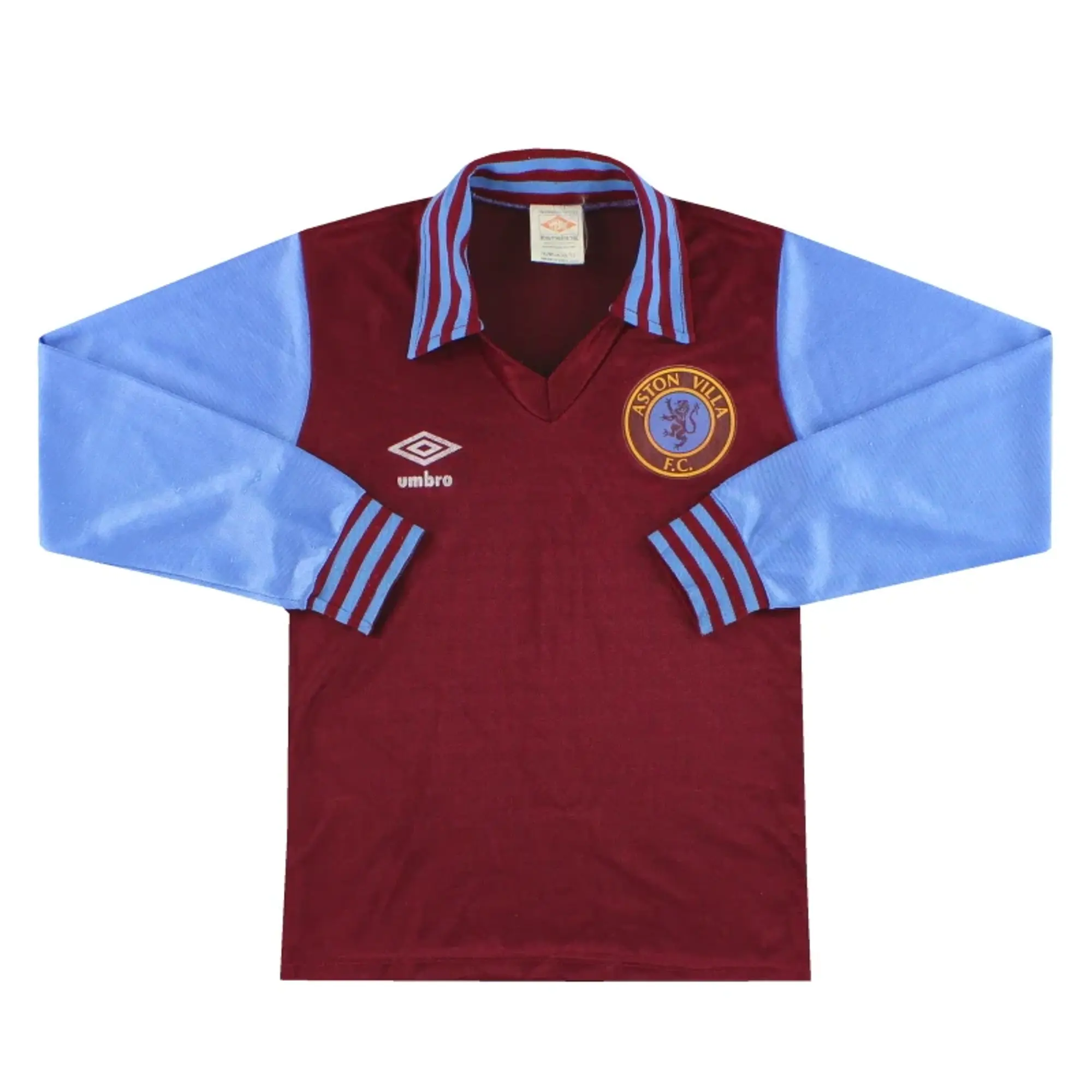 1976-81 Aston Villa Umbro Home Shirt L/S L.Boys - Aston Villa / Very Good 
