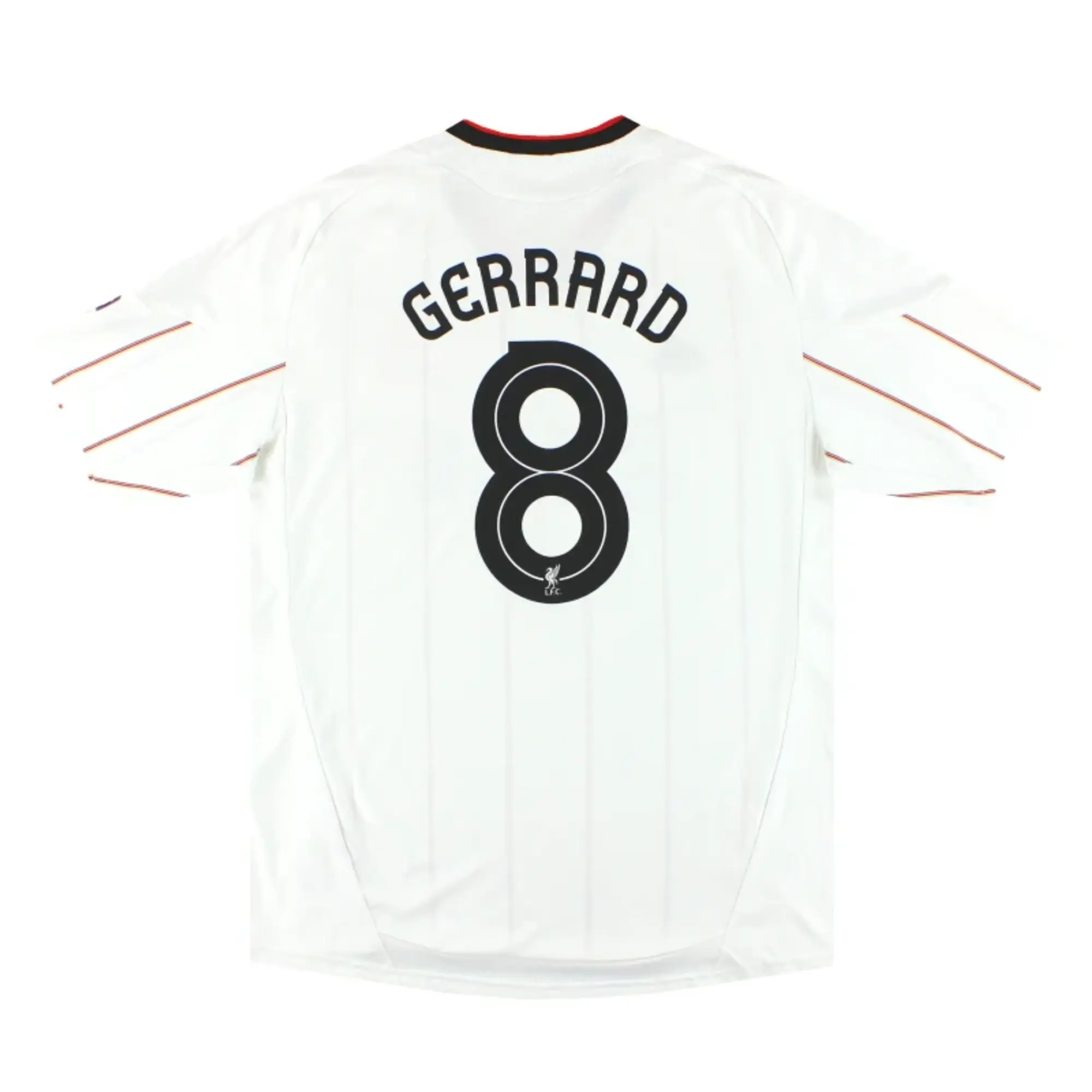2010-12 Liverpool adidas Away Shirt Gerrard #8 XL - Liverpool / Excellent 