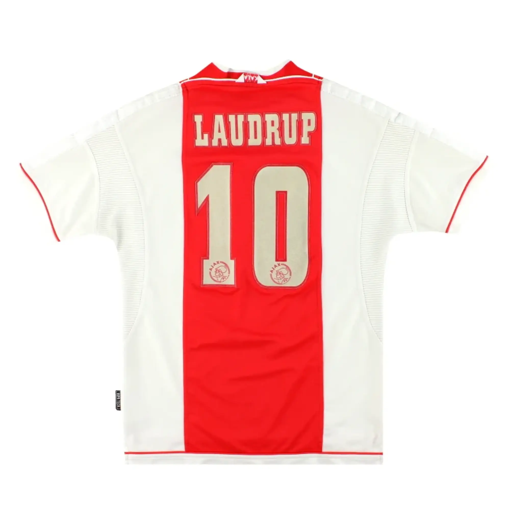 1999-00 Ajax Umbro Home Shirt Laudrup #10 M - Ajax / Excellent 