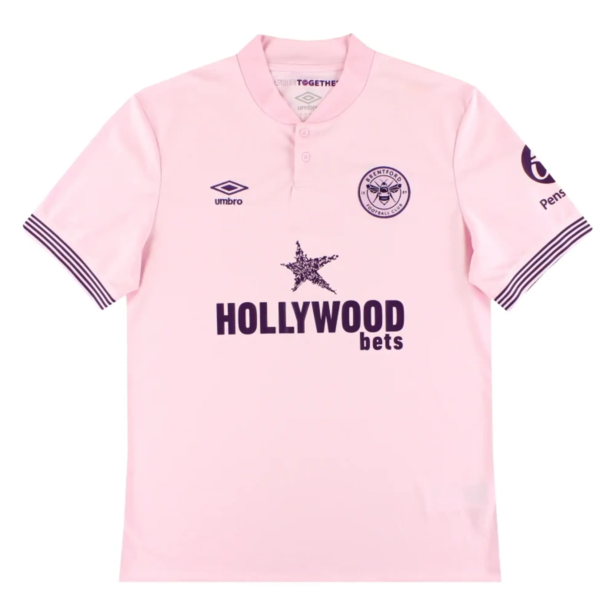 2024-25 Brentford Umbro Away Shirt *Mint* XL - Brentford / Mint 