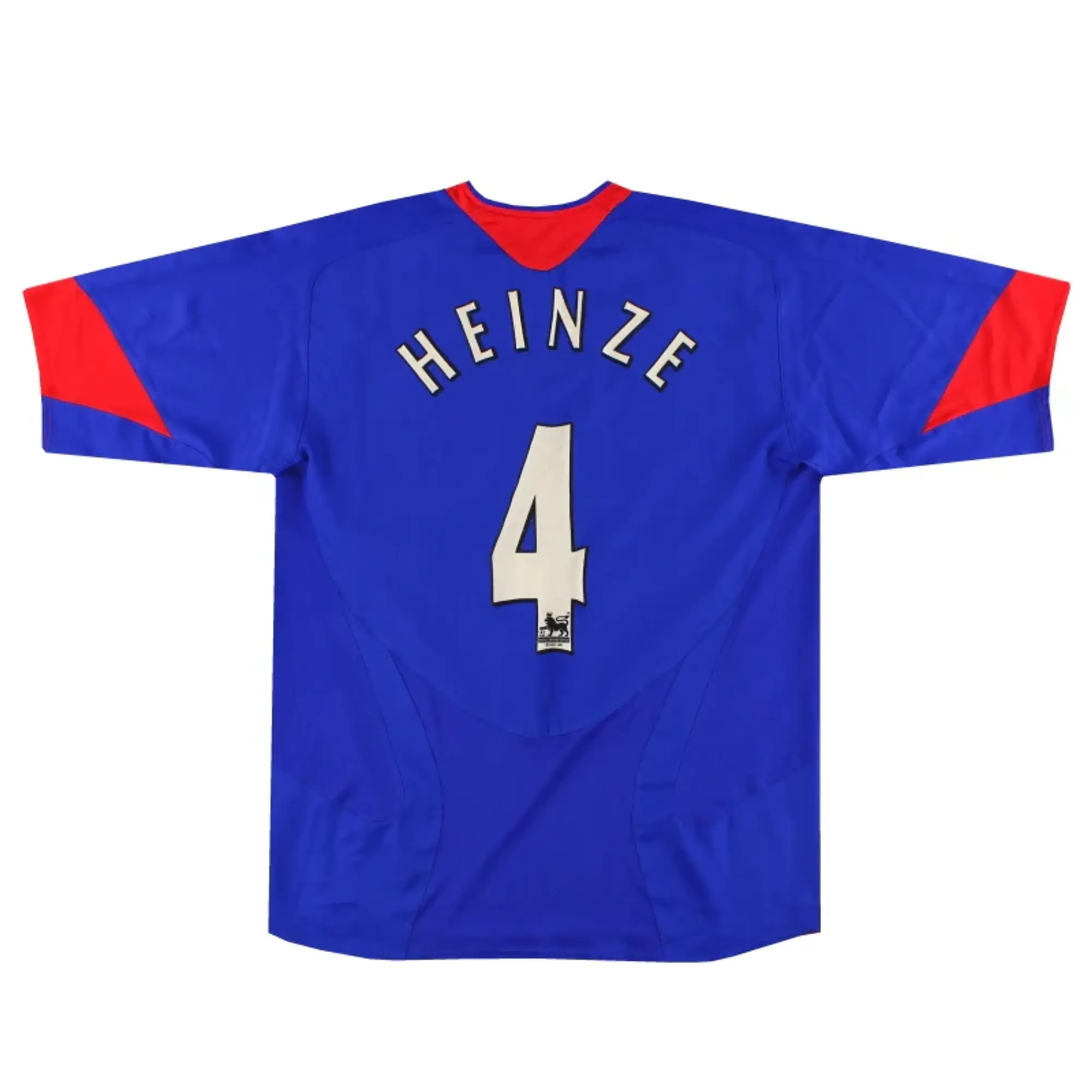 2005-06 Manchester United Nike Away Shirt Heinze #4 *Mint* L - Manchester United / Mint 