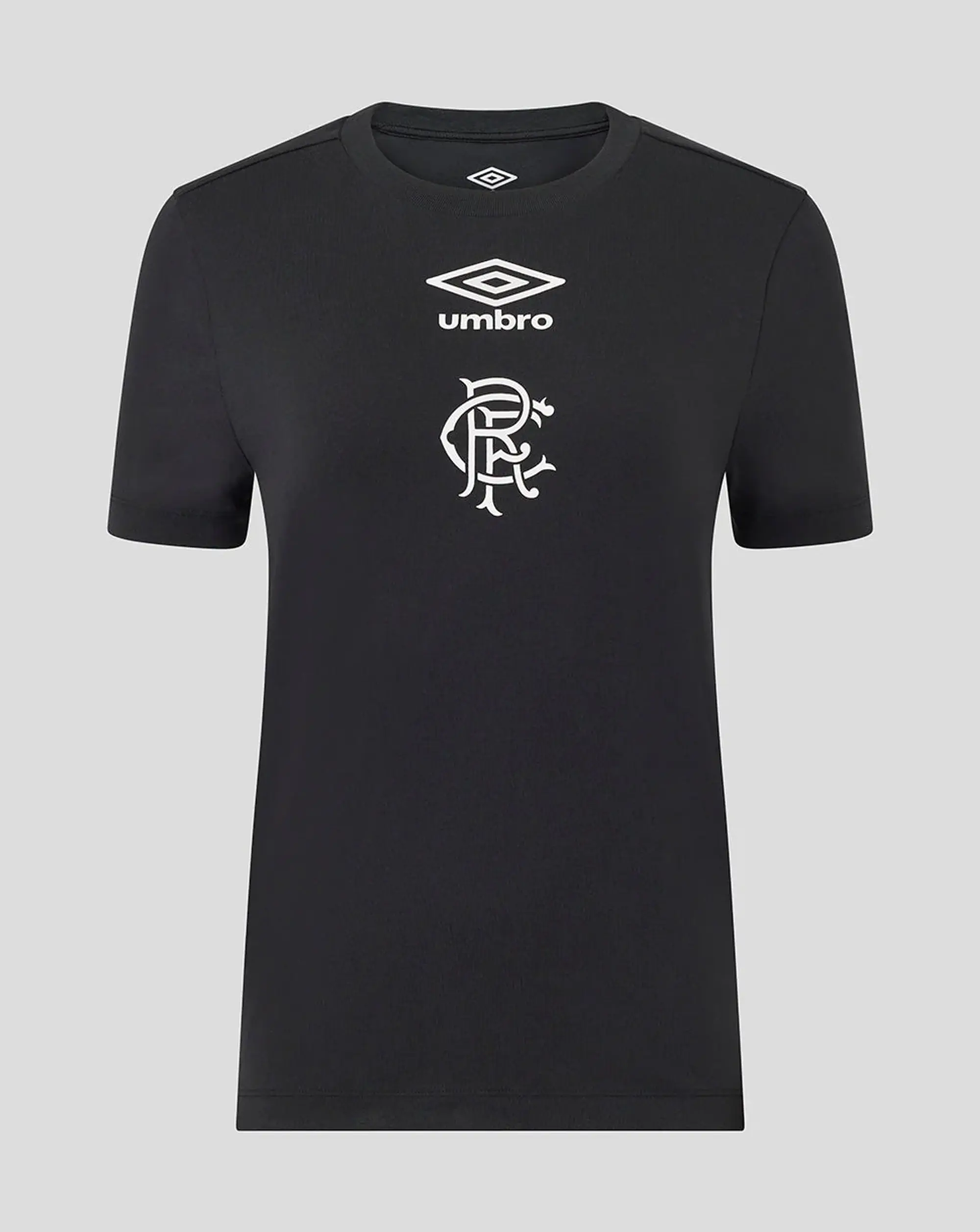 Castore Rangers Women's 25/26 Presentation Logo Tee - Caviar