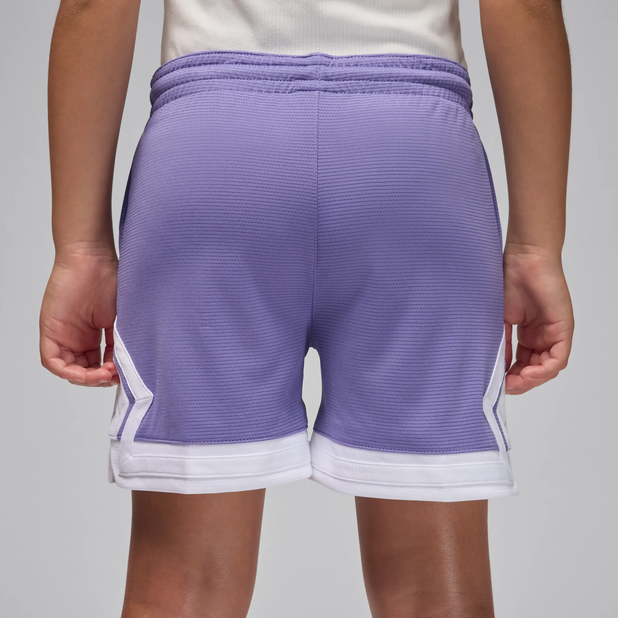 Nike Jordan Dri-FIT Older Kids' Diamond Shorts - Purple - Polyester