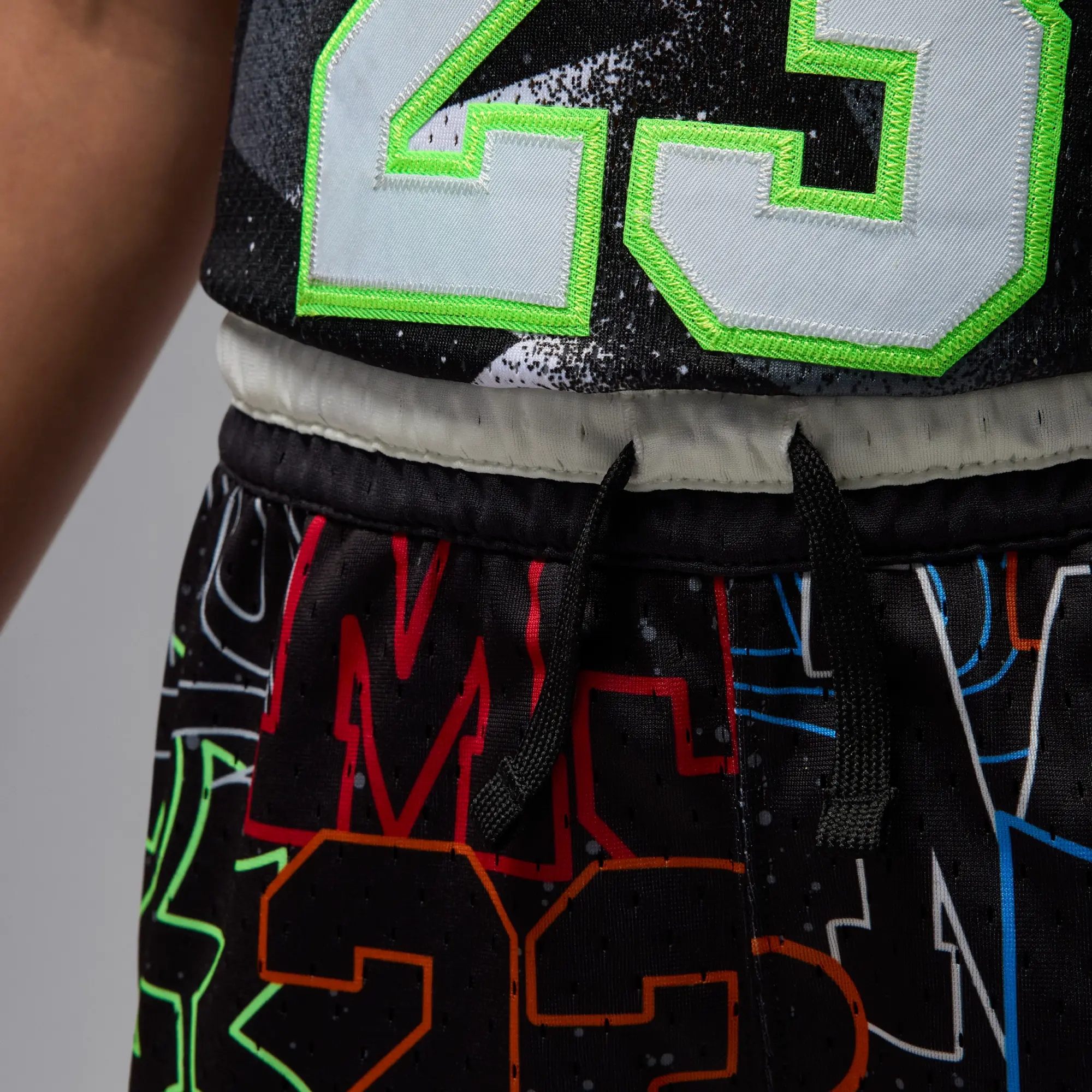 Nike Jordan Dri-FIT Older Kids' MJ Printed Sport Diamond Shorts - Black