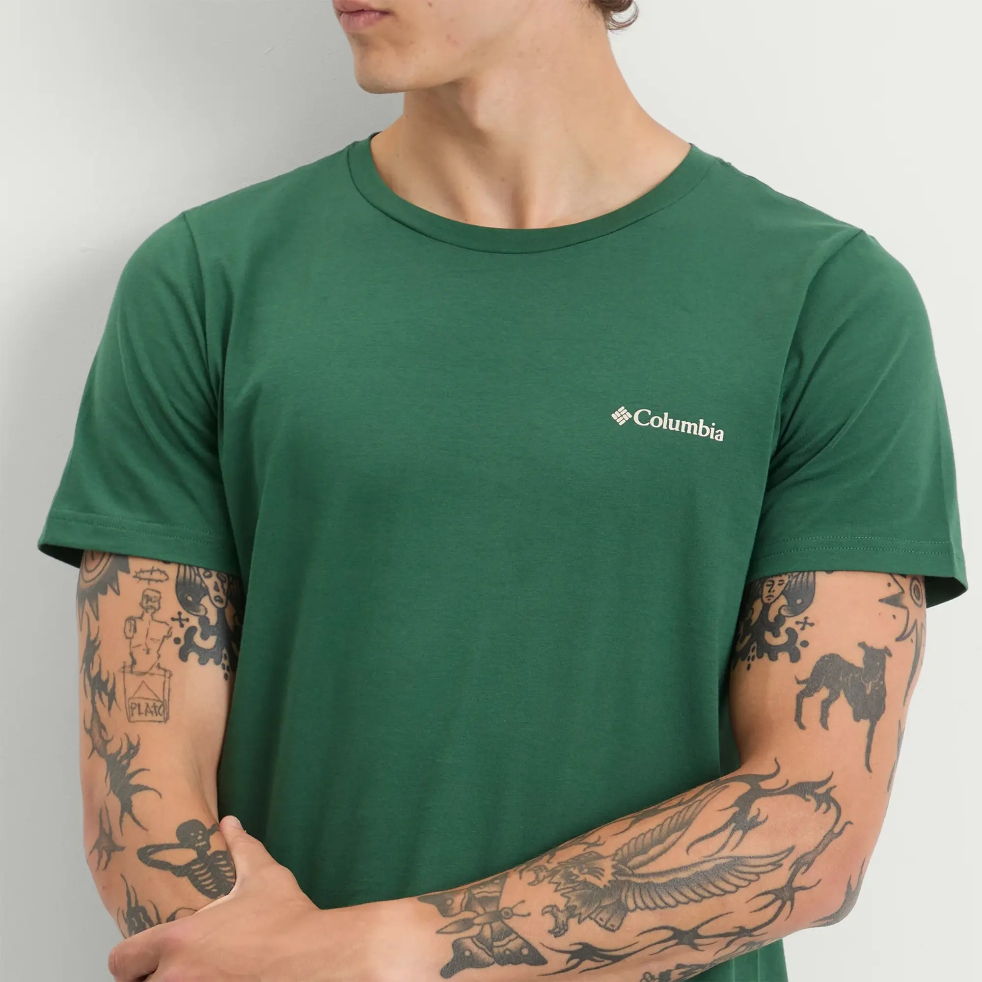 Columbia Men's Rapid Ridge™ Back Graphic T-Shirt II Rain Forest