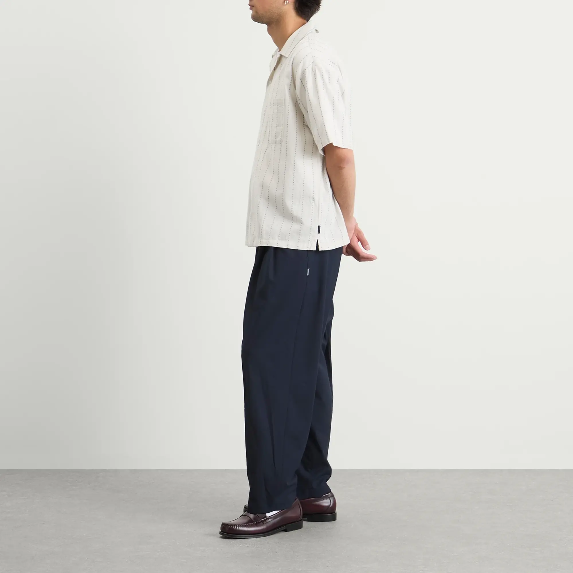 Neighborhood Men's Two Tuck Pants Navy