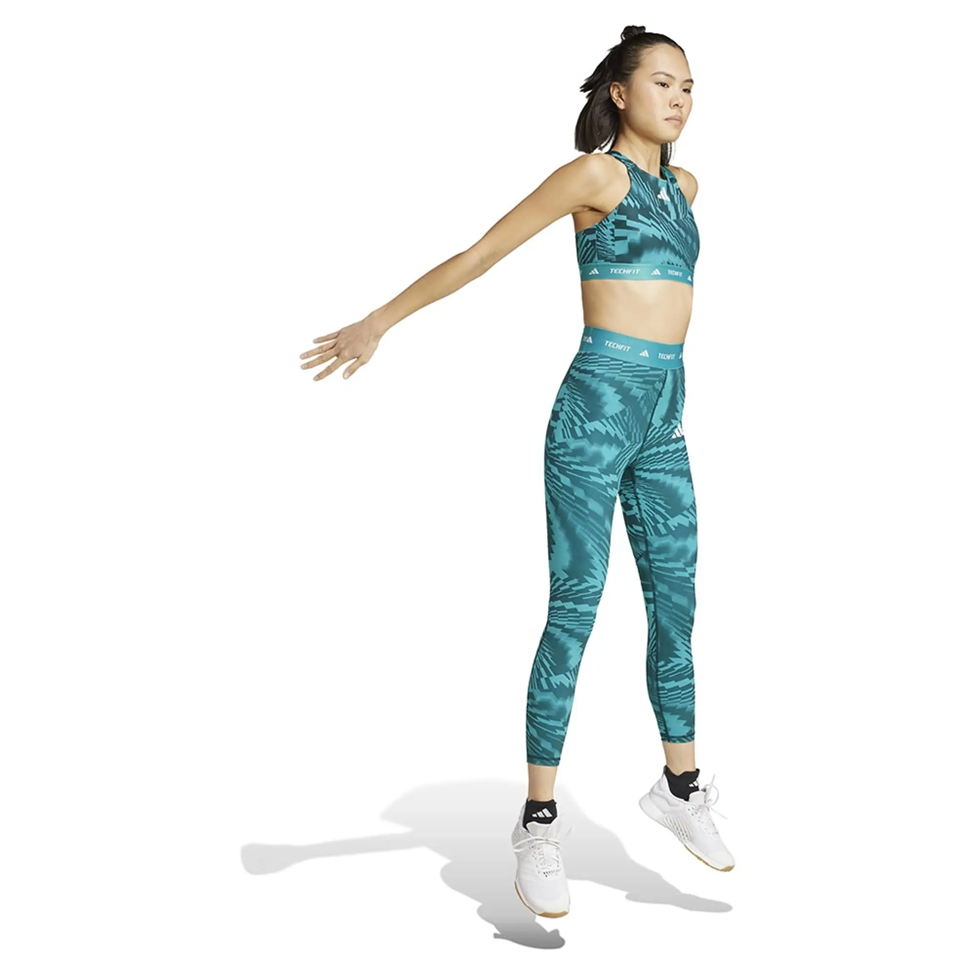 Adidas Techfit Printed 7/8 7/8 Leggings