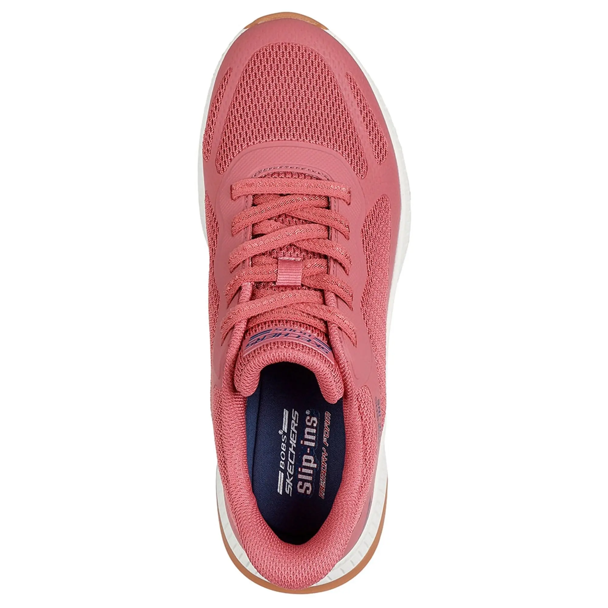 Skechers Women's Slip-ins: BOBS Squad 4 - Staple Look Sneaker in Rose