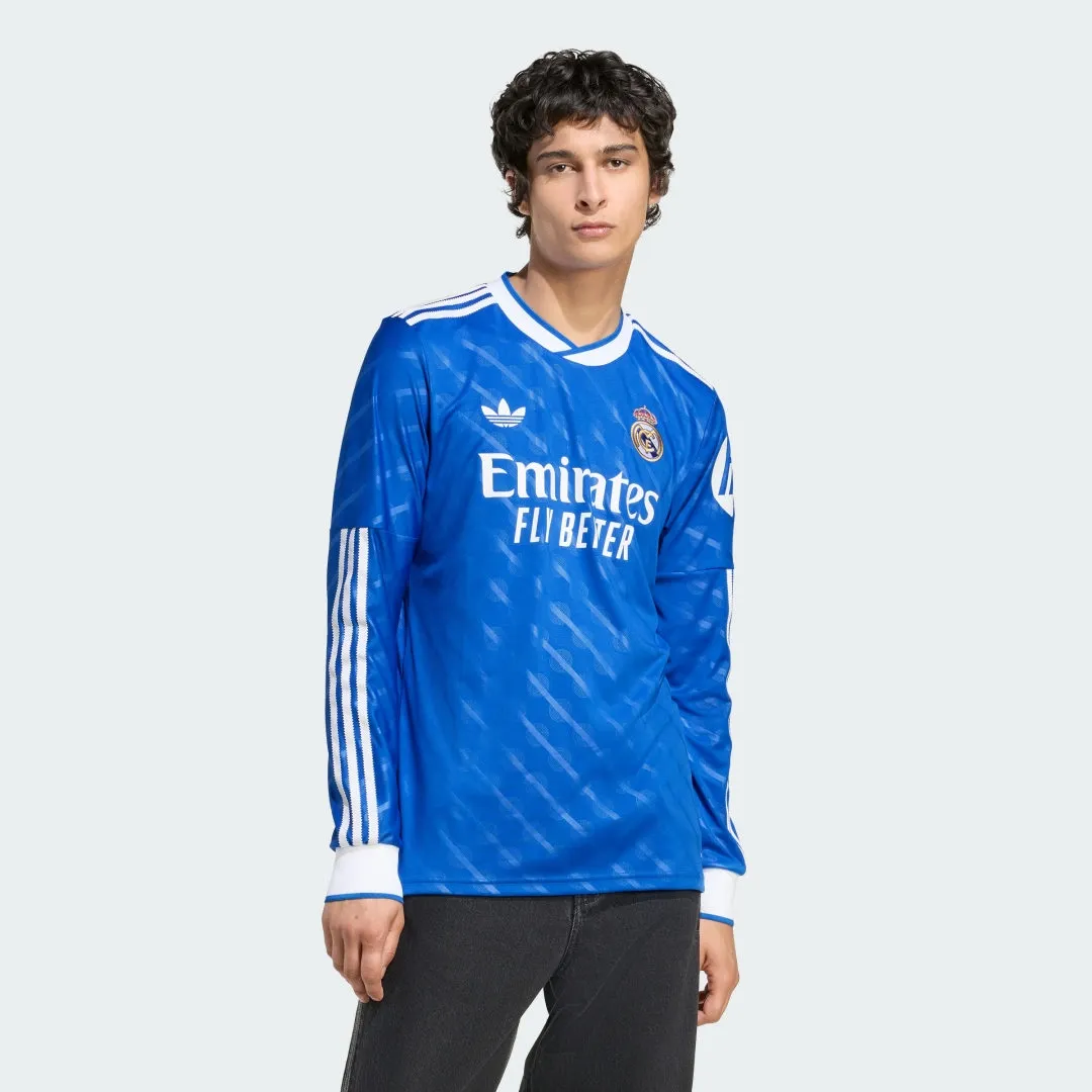 adidas Real Madrid 25/26 Long Sleeve Third Jersey | JW4054