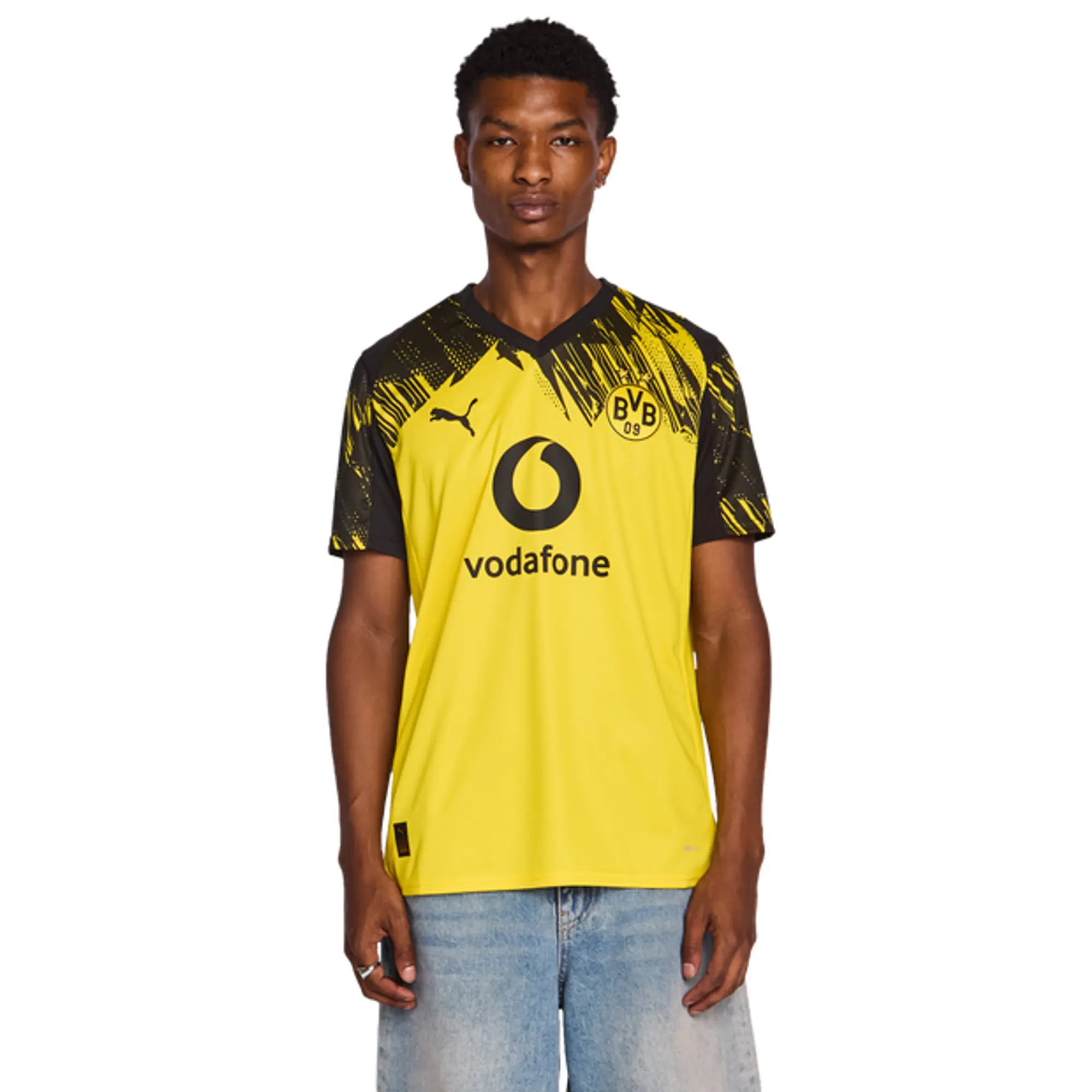Puma Dortmund Men Jerseys/Replicas - Yellow