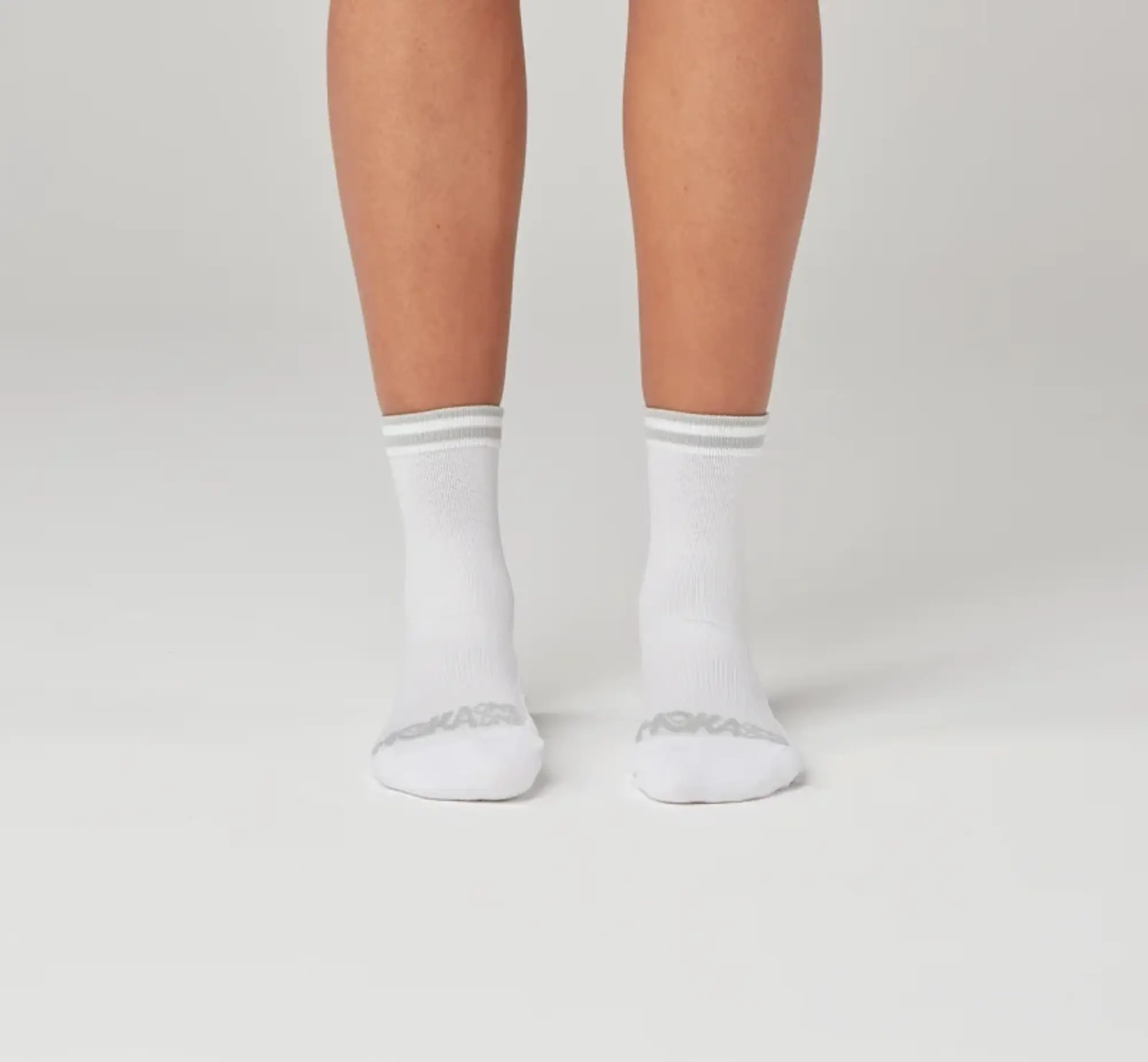 Hoka Performance Crew Sock In White
