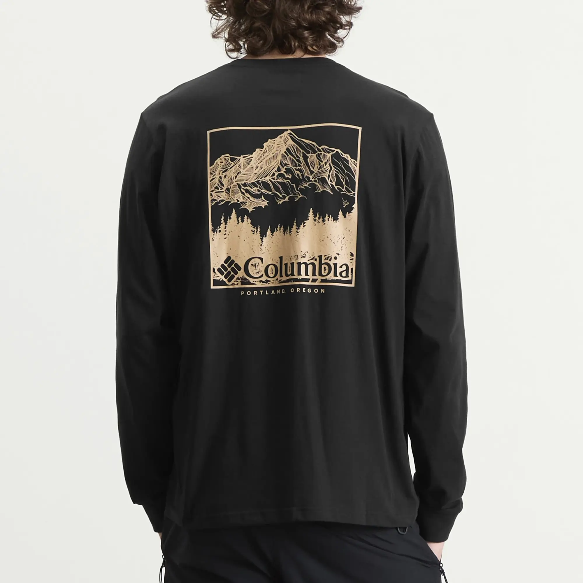 Columbia Men's CSC™ Seasonal Logo Long Sleeve T-Shirt Black