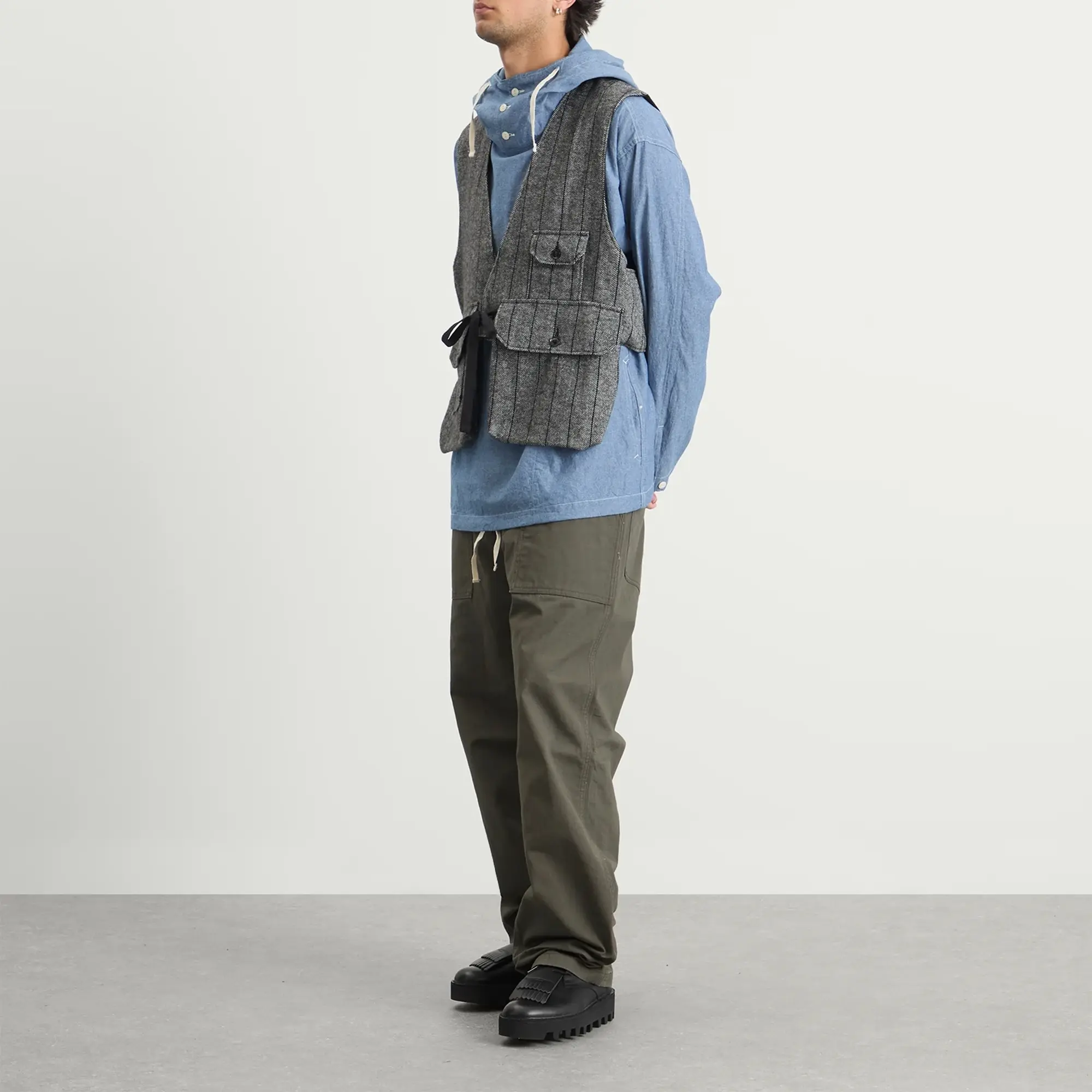 Engineered Garments Men's Heavyweight Ripstop Fatigue Pant Olive