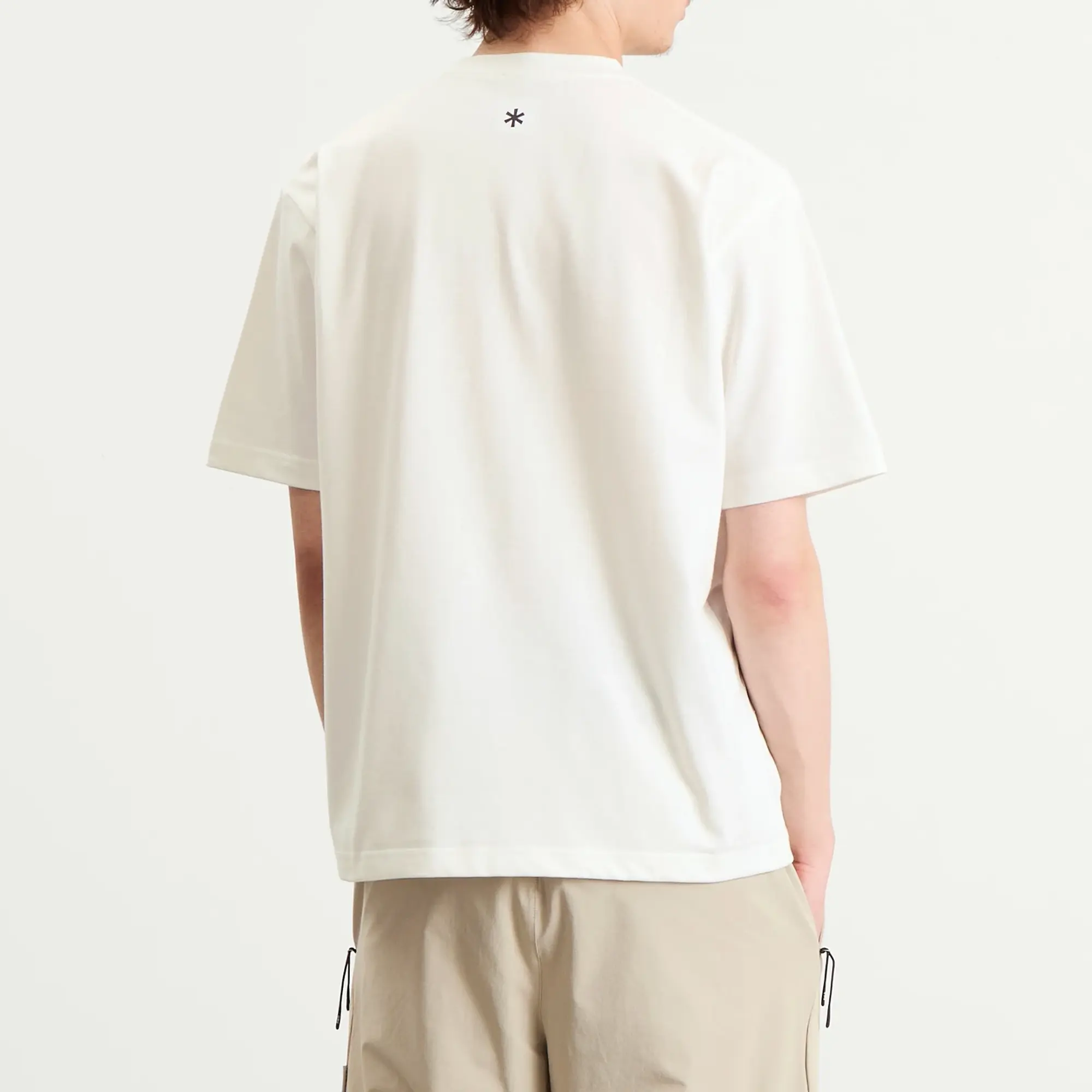 Snow Peak Men's Logo T-Shirt Off White