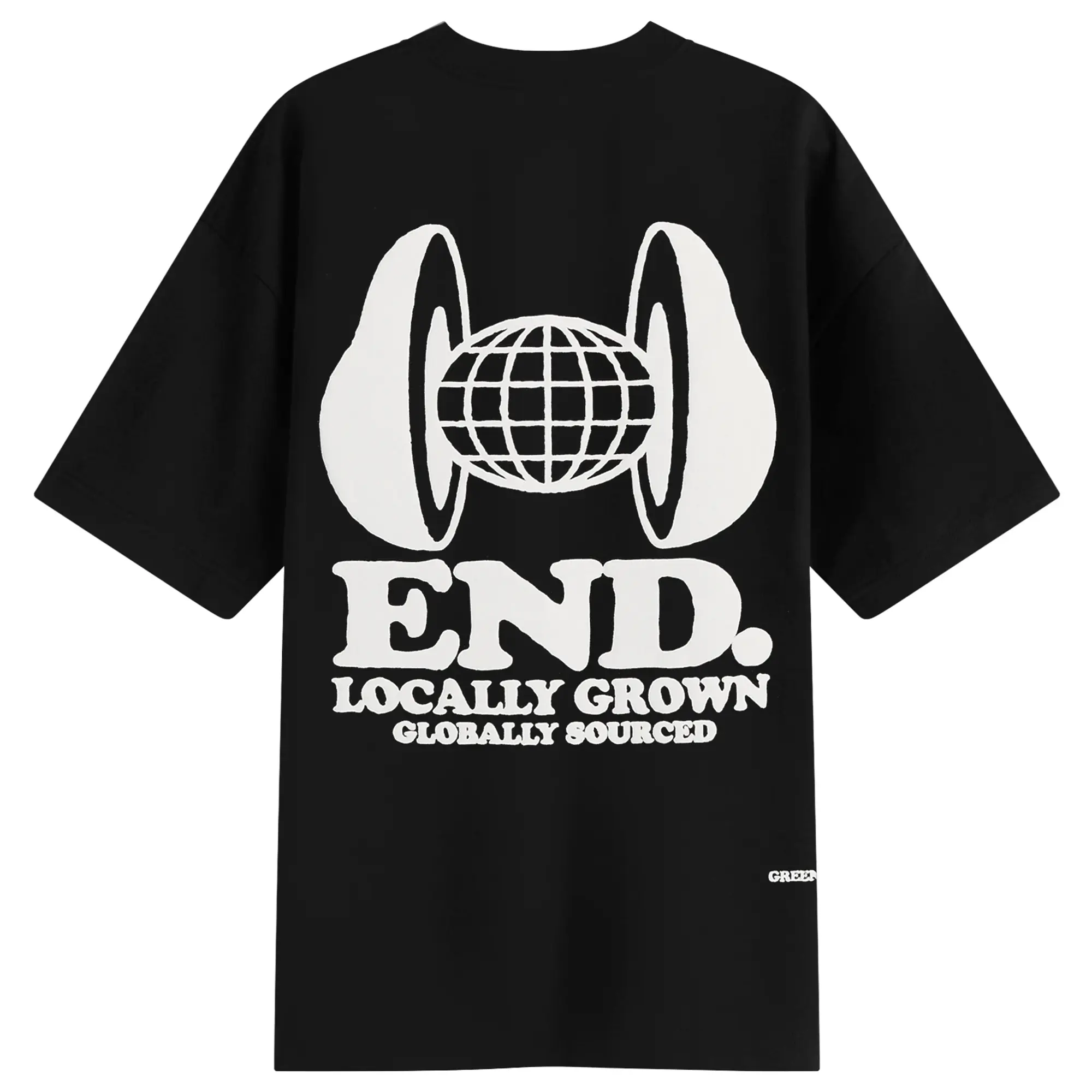 END. Locally Grown T-Shirt Black