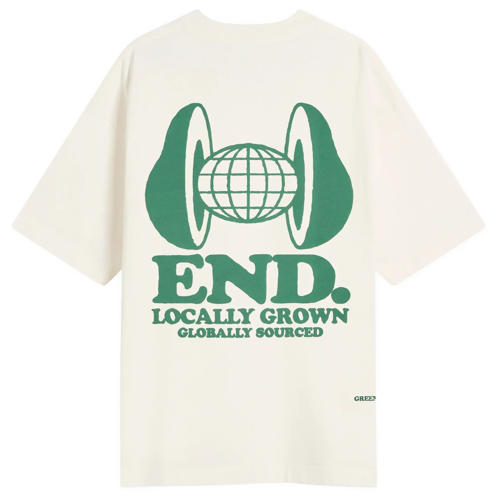 END. Locally Grown T-Shirt Ecru