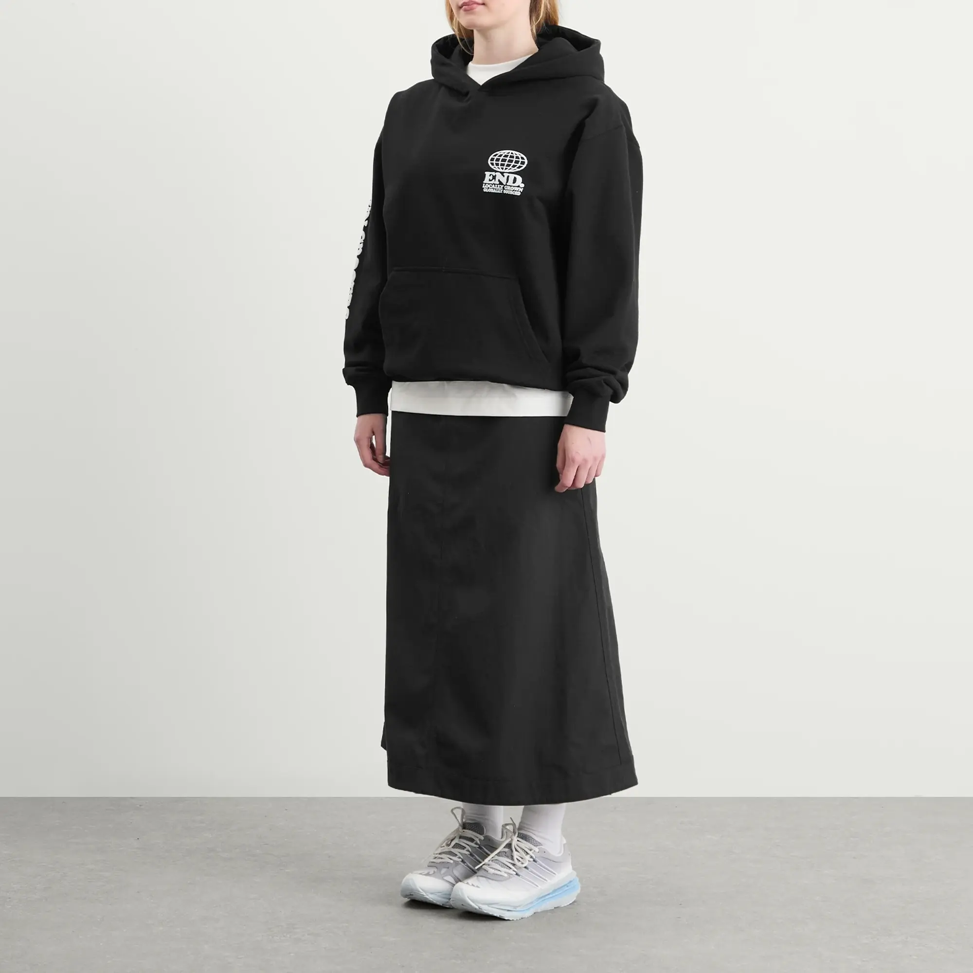 END. Locally Grown Hoodie Black