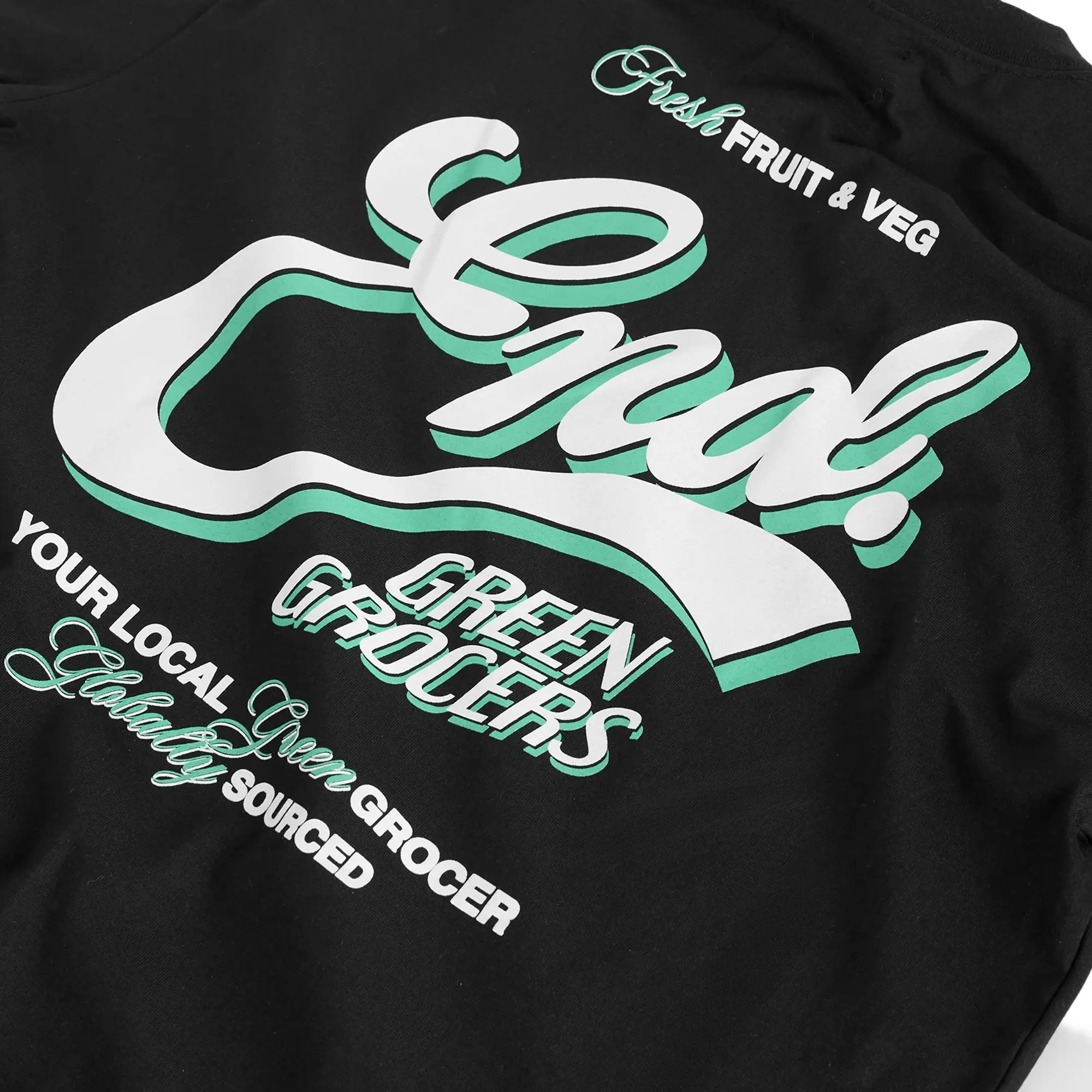 END. Outdoor Sign T-Shirt Black