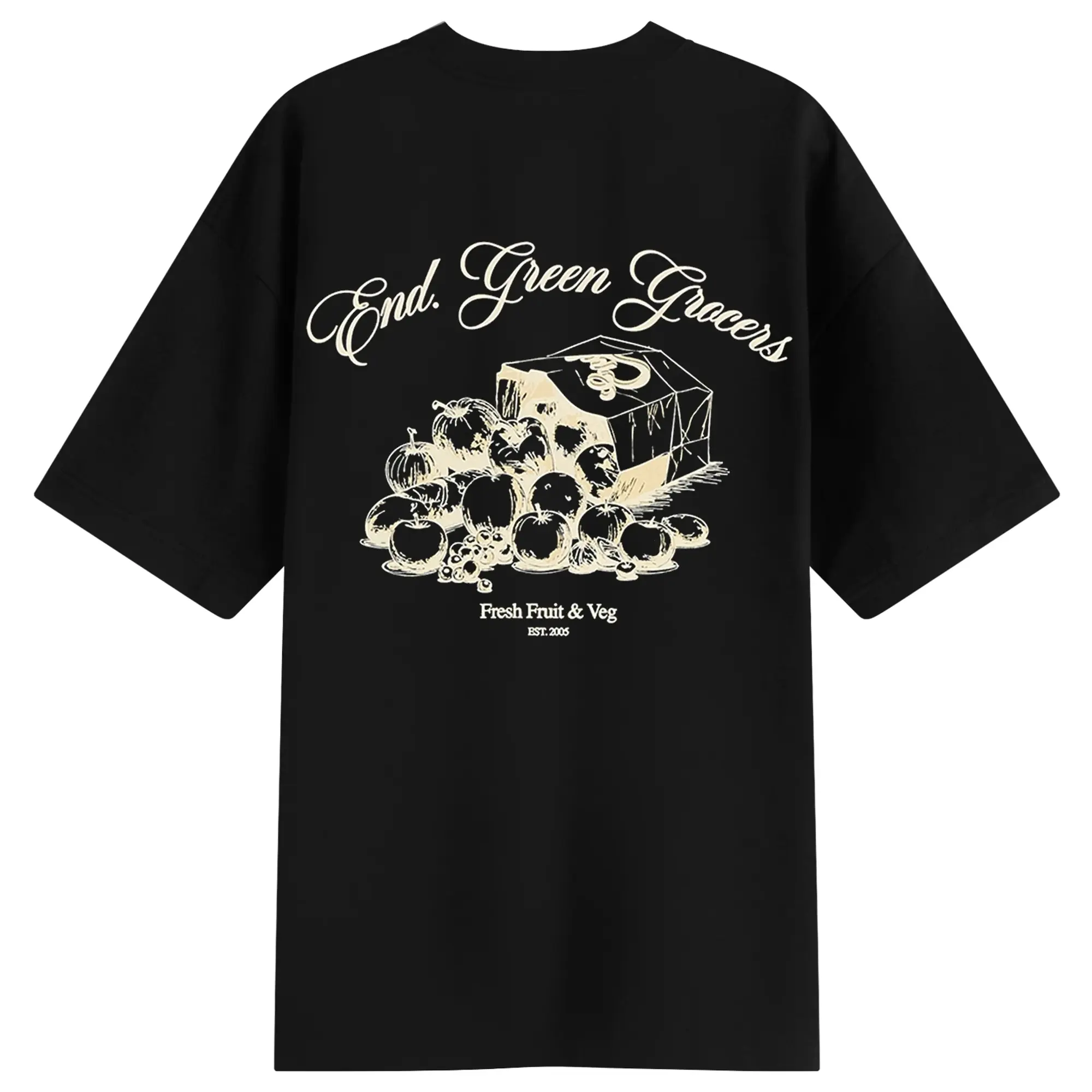 END. Fresh Produce T-Shirt Black