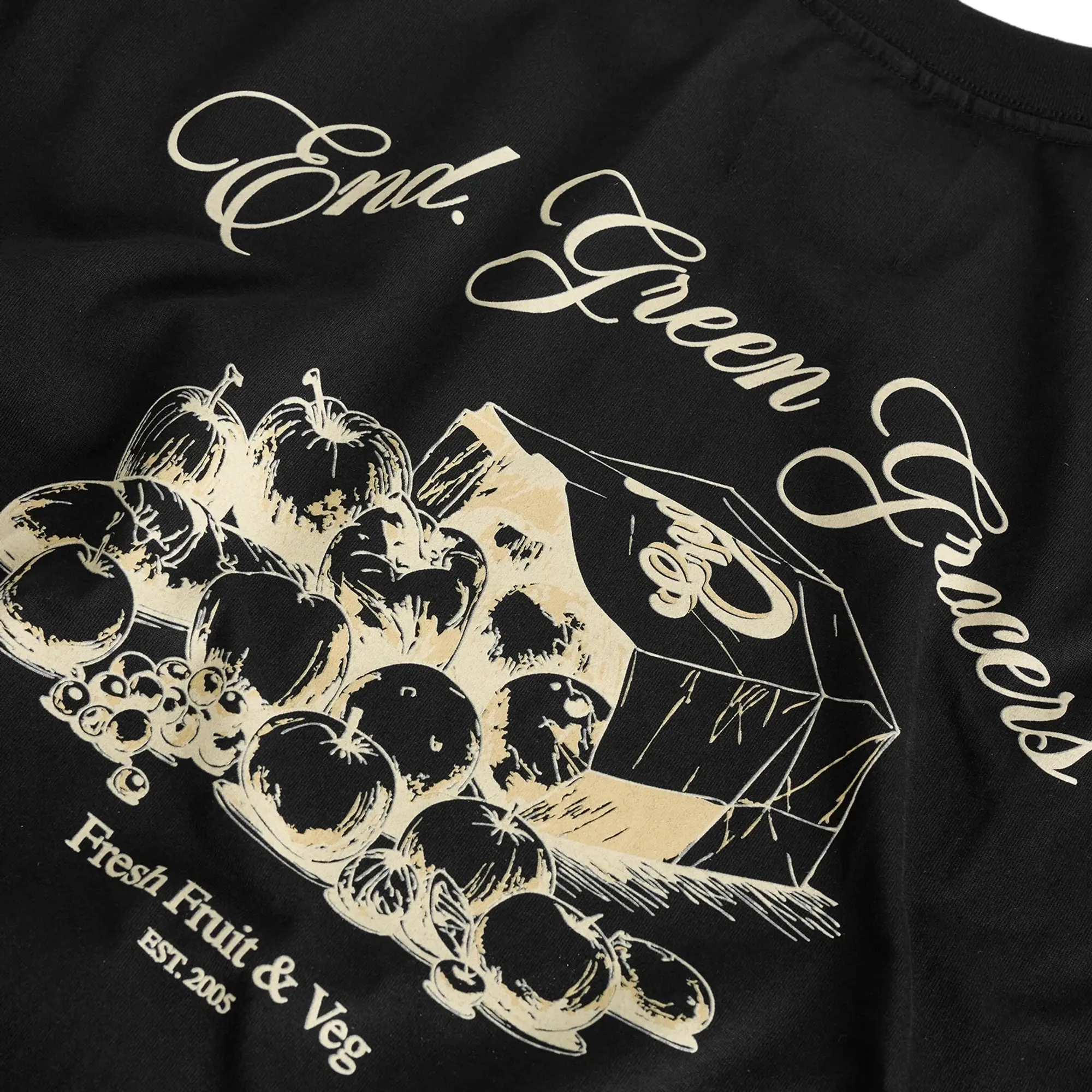 END. Fresh Produce T-Shirt Black