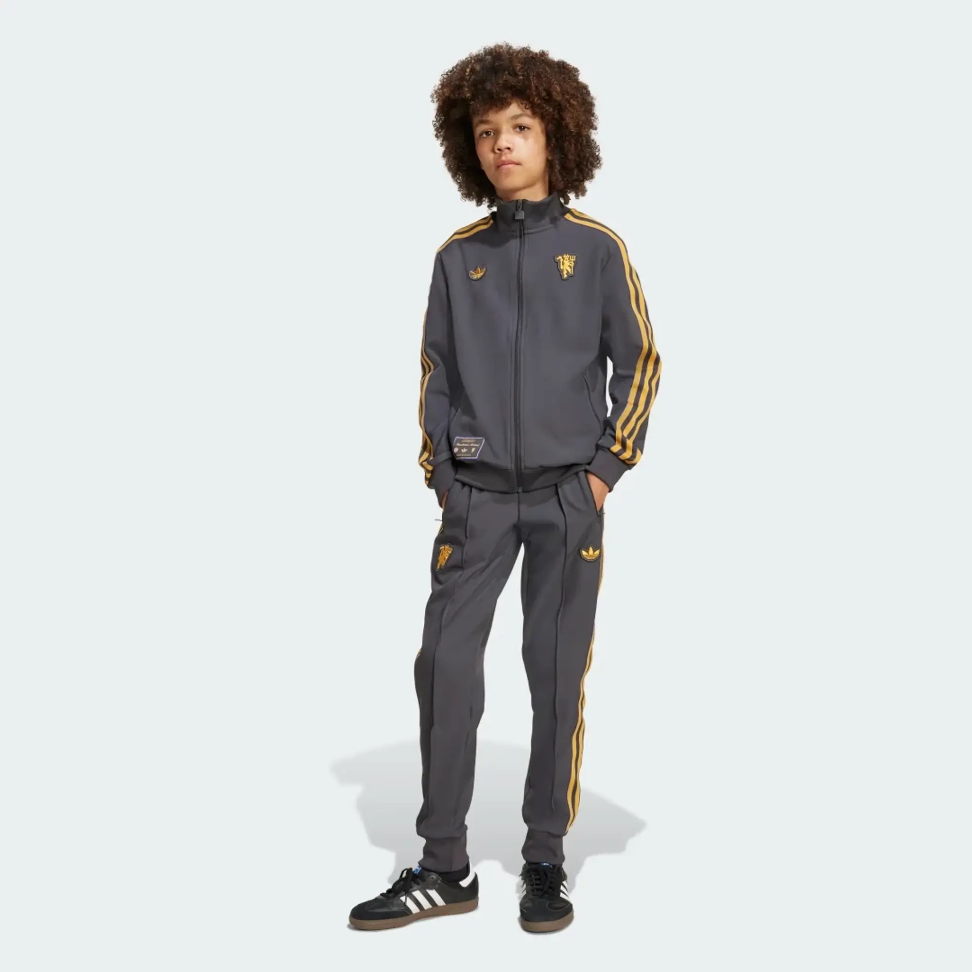 adidas Manchester United Terrace Icons Track Top Kids