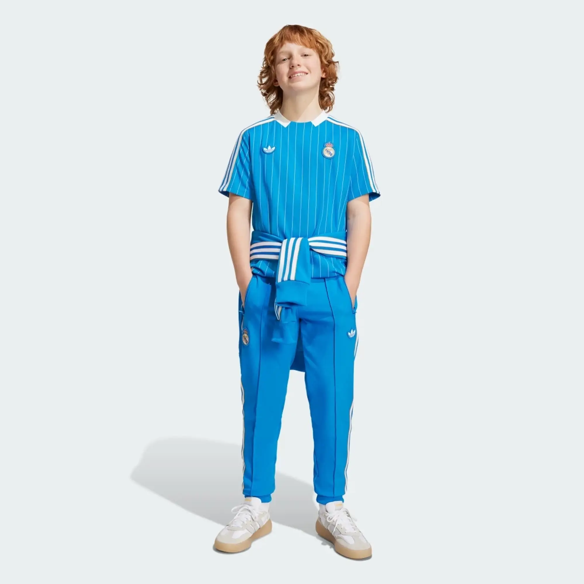 adidas Real Madrid Terrace Icons Jersey Kids