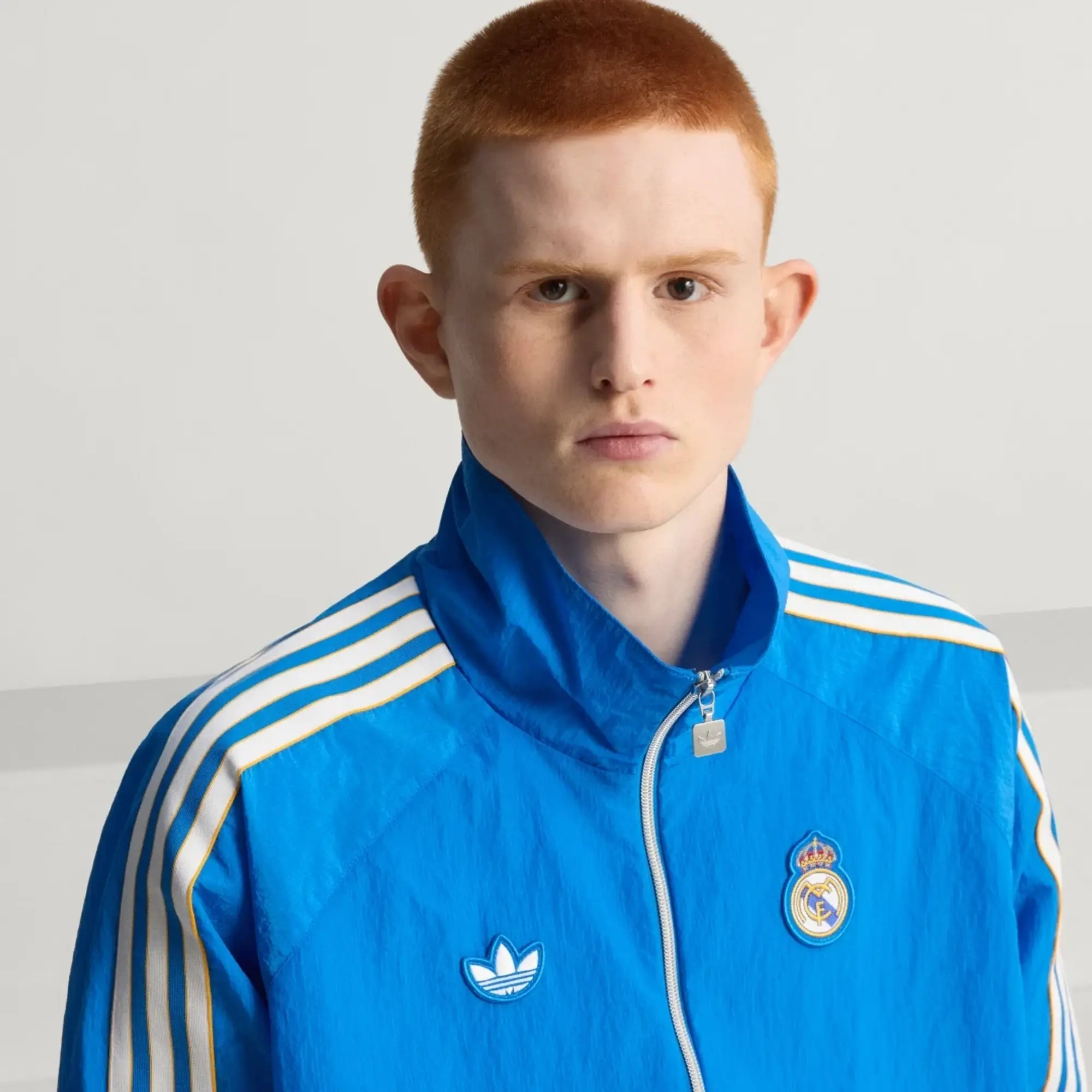 adidas Real Madrid Terrace Icons Half-Zip Jacket
