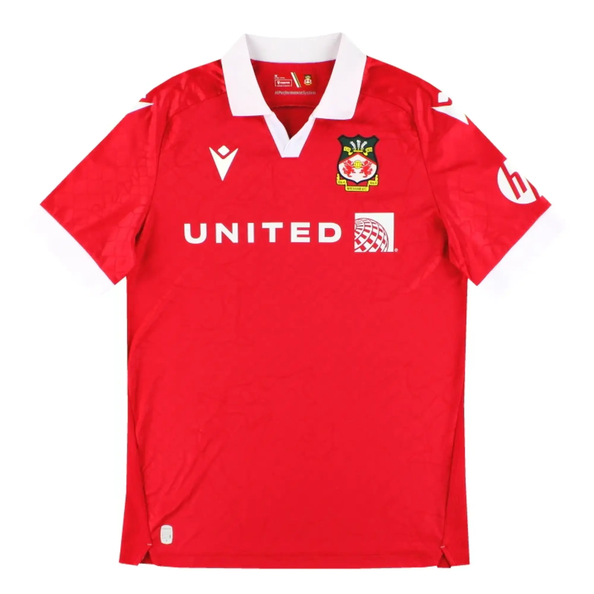 2024-25 Wrexham Macron Home Shirt *Mint* M - Wrexham / Mint 