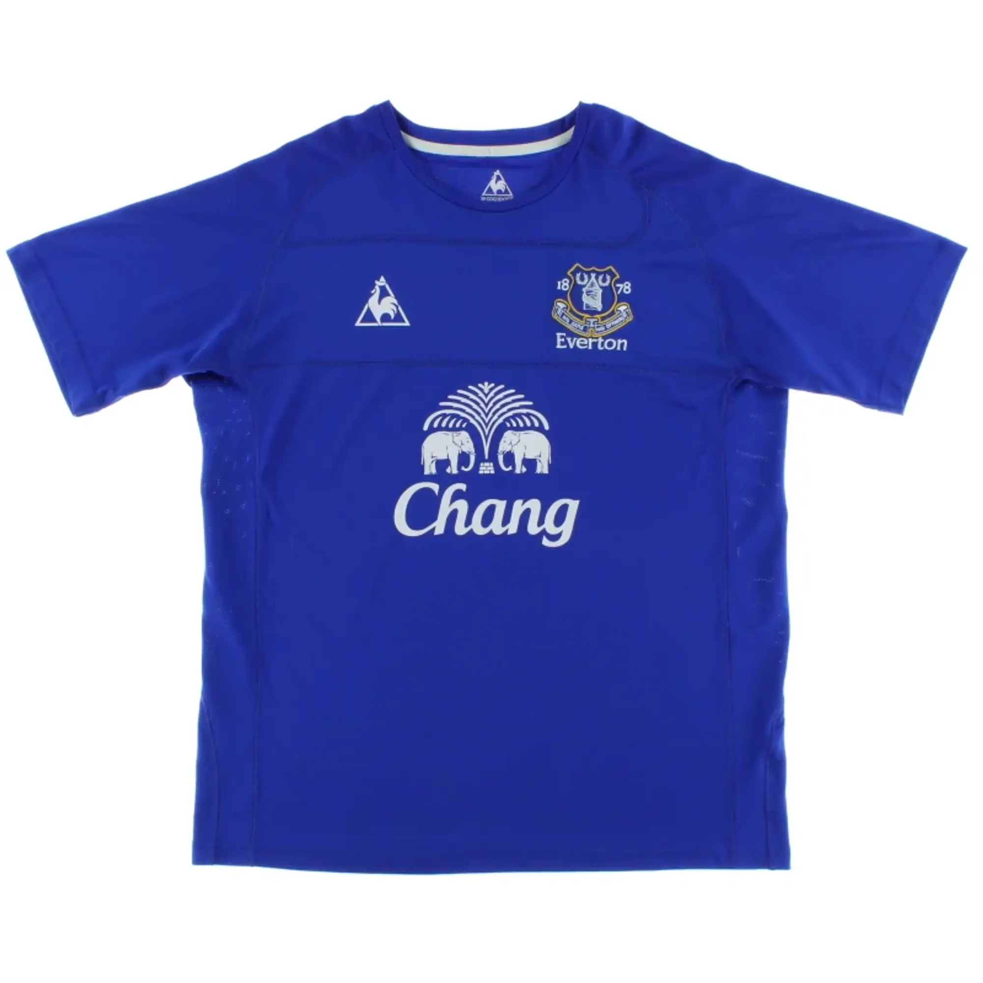 2010-11 Everton Le Coq Sportif Home Shirt L - Everton / Excellent 