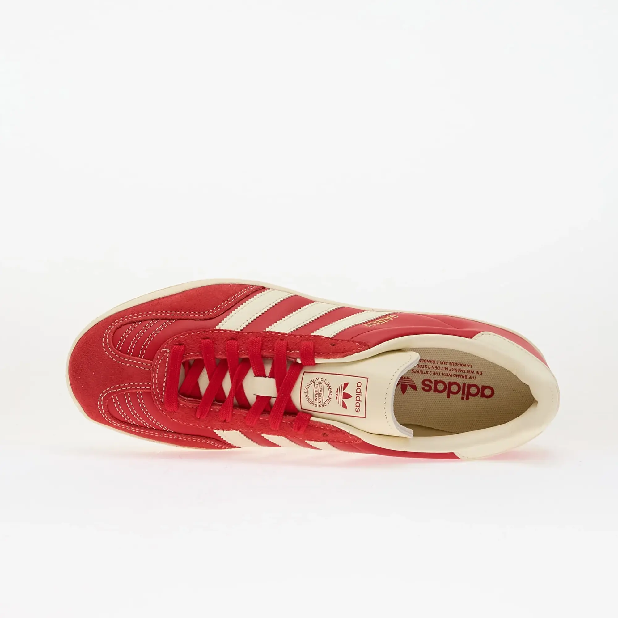 Sneakers Adidas Gazelle Indoor Better Scarlet/ Crew White/ Gold Metallic Eur 44