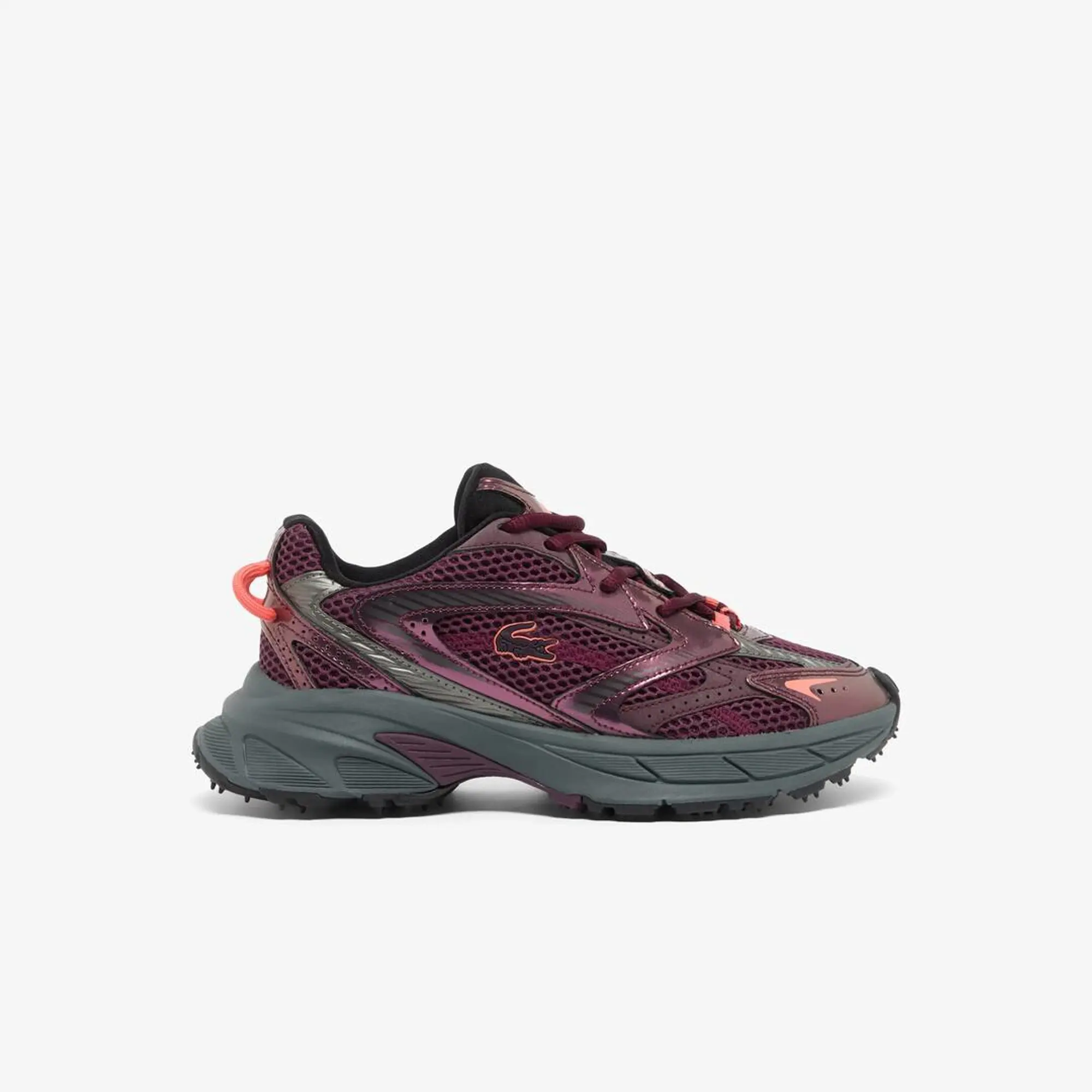 Lacoste Women’s L003 Neo Shot Sneakers - Dark Purple / Dark Grey