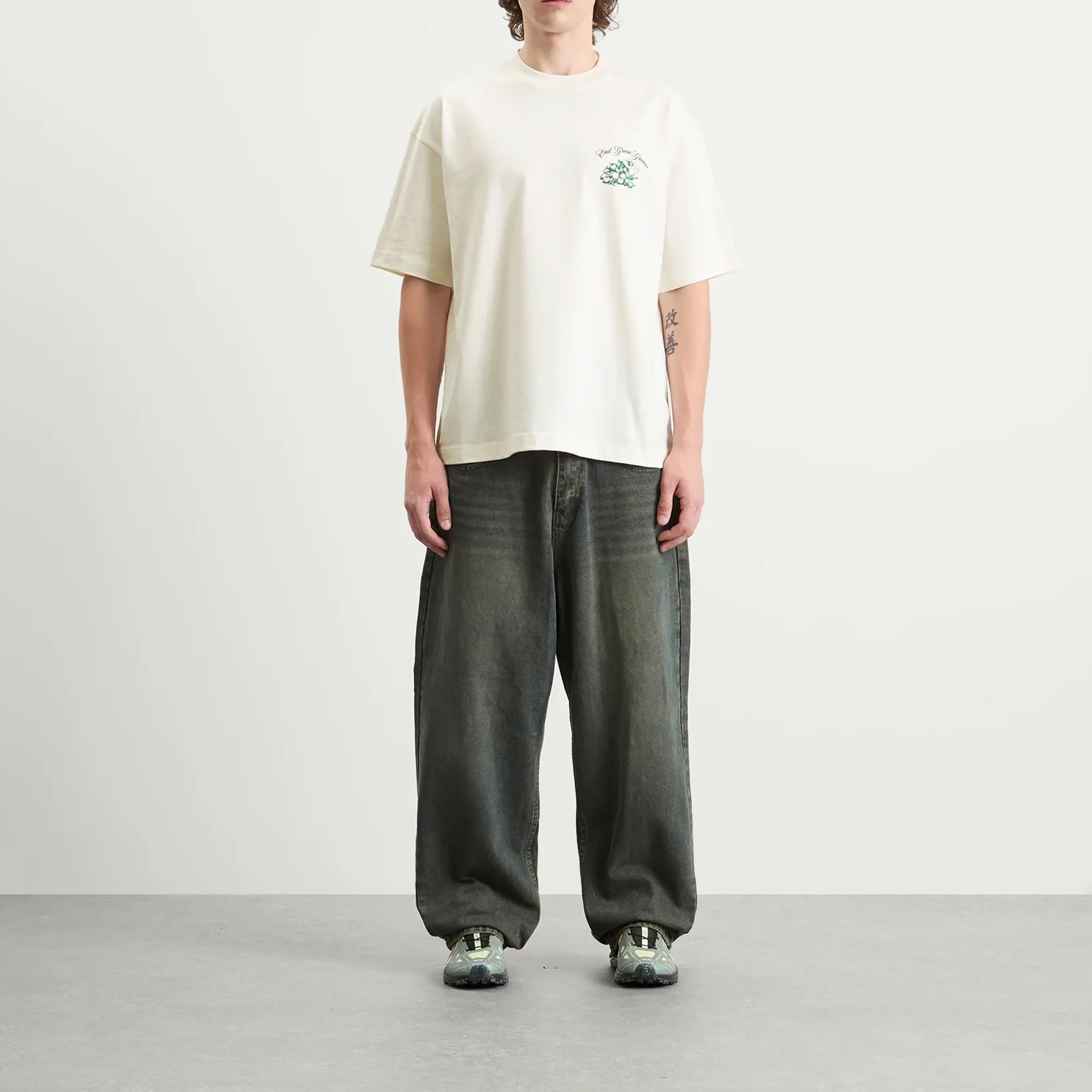 END. Fresh Produce T-Shirt Ecru