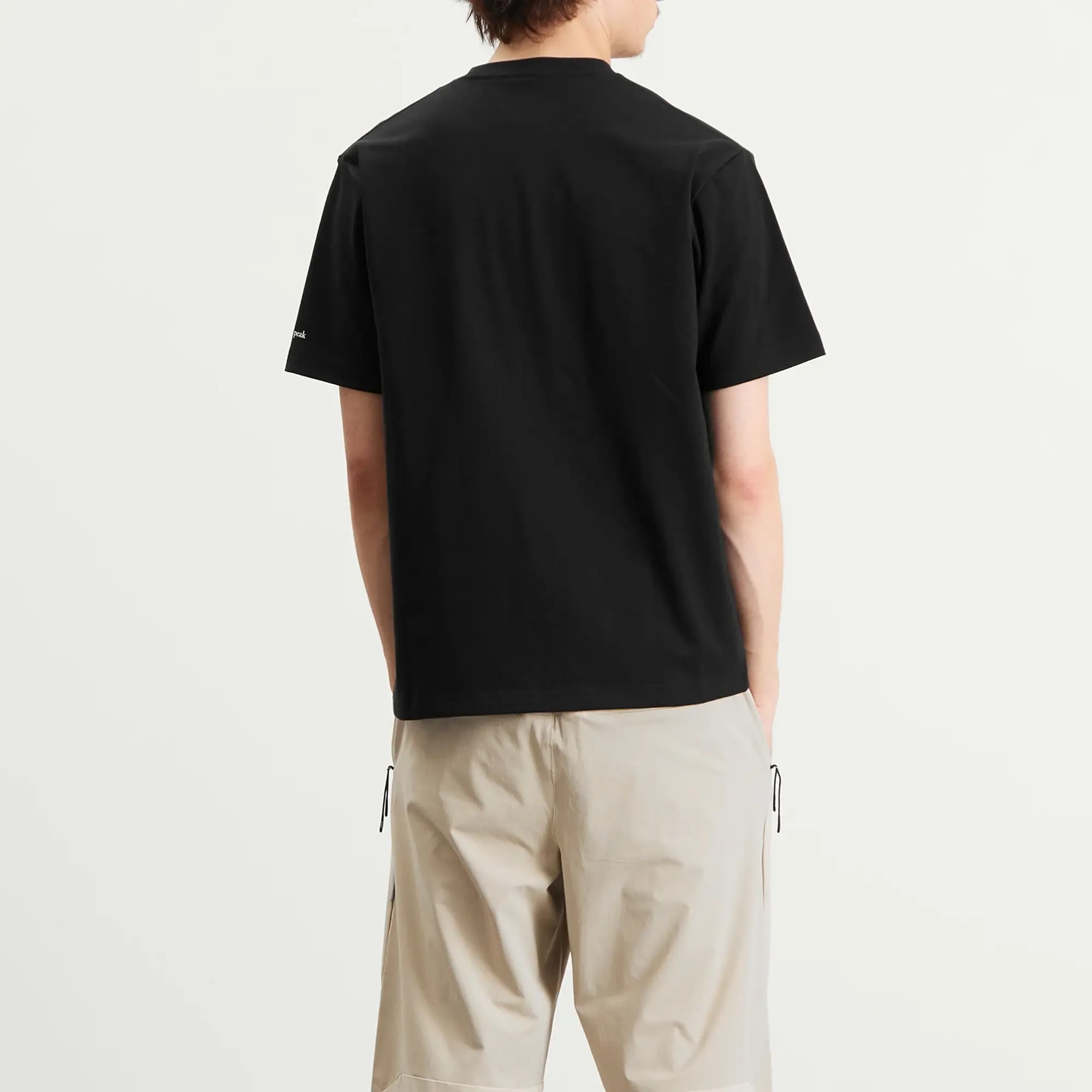 Snow Peak Men's Pocket T-Shirt Black